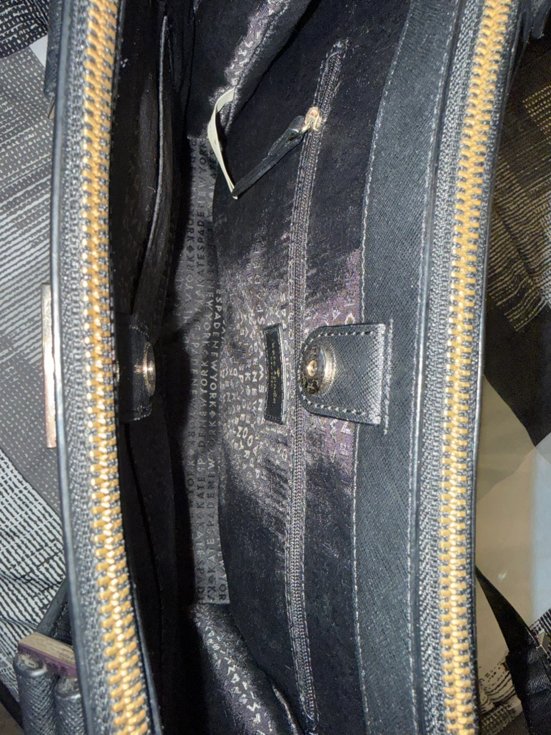 Kate Spade Black Leather Tote Bag - photo 4