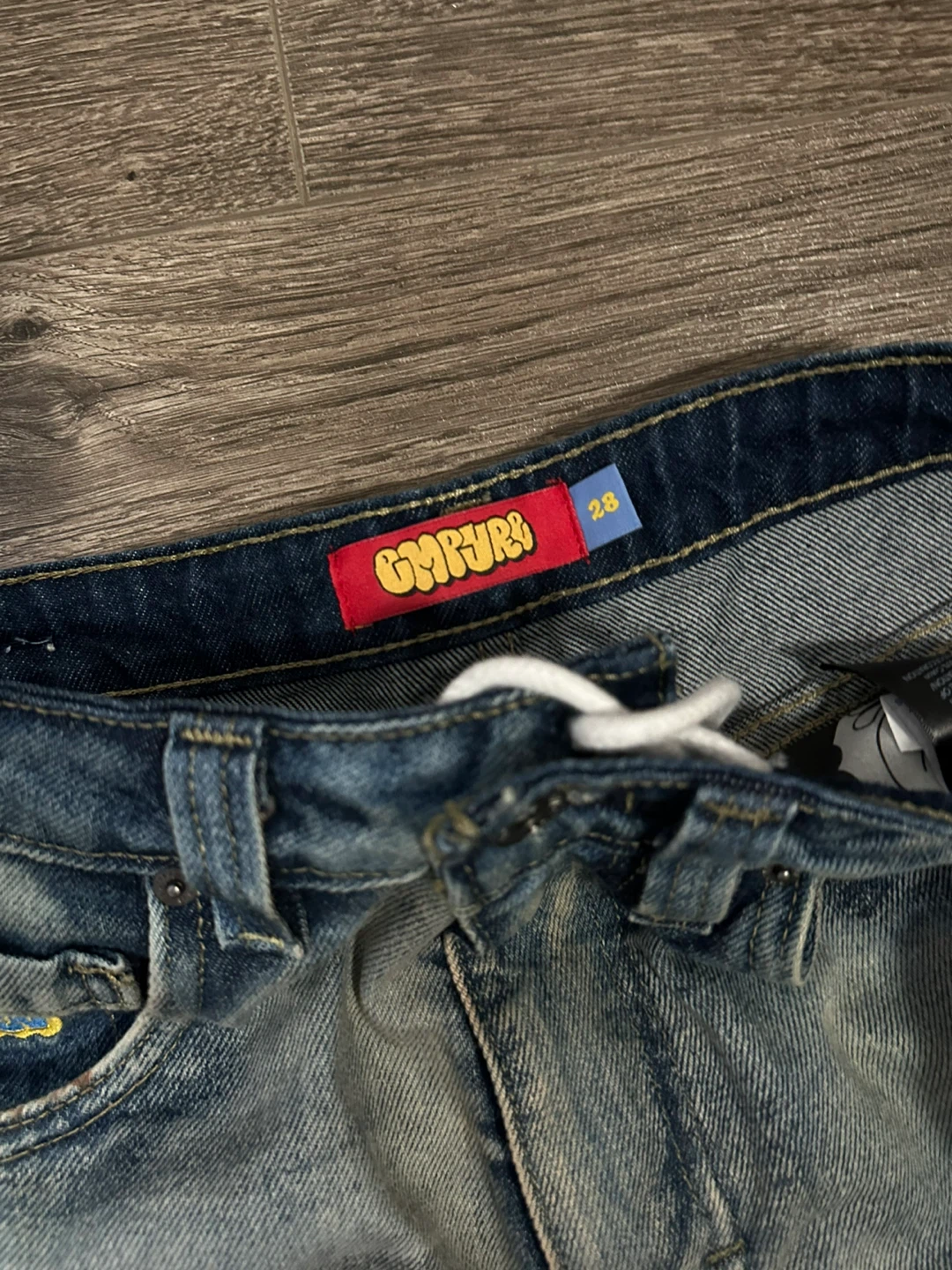 EMYPRES Wide Leg Jeans (dark blue) - photo 3