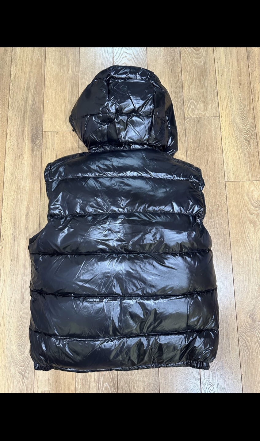 Moncler Black Puffer Vest with Hood - photo 3