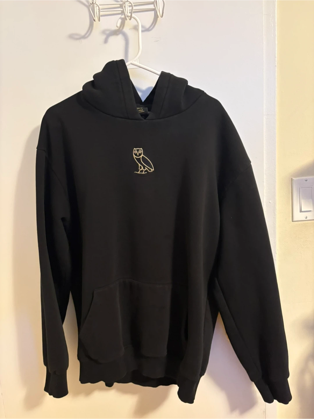 OVO Owl Hoodie XX-Large Black