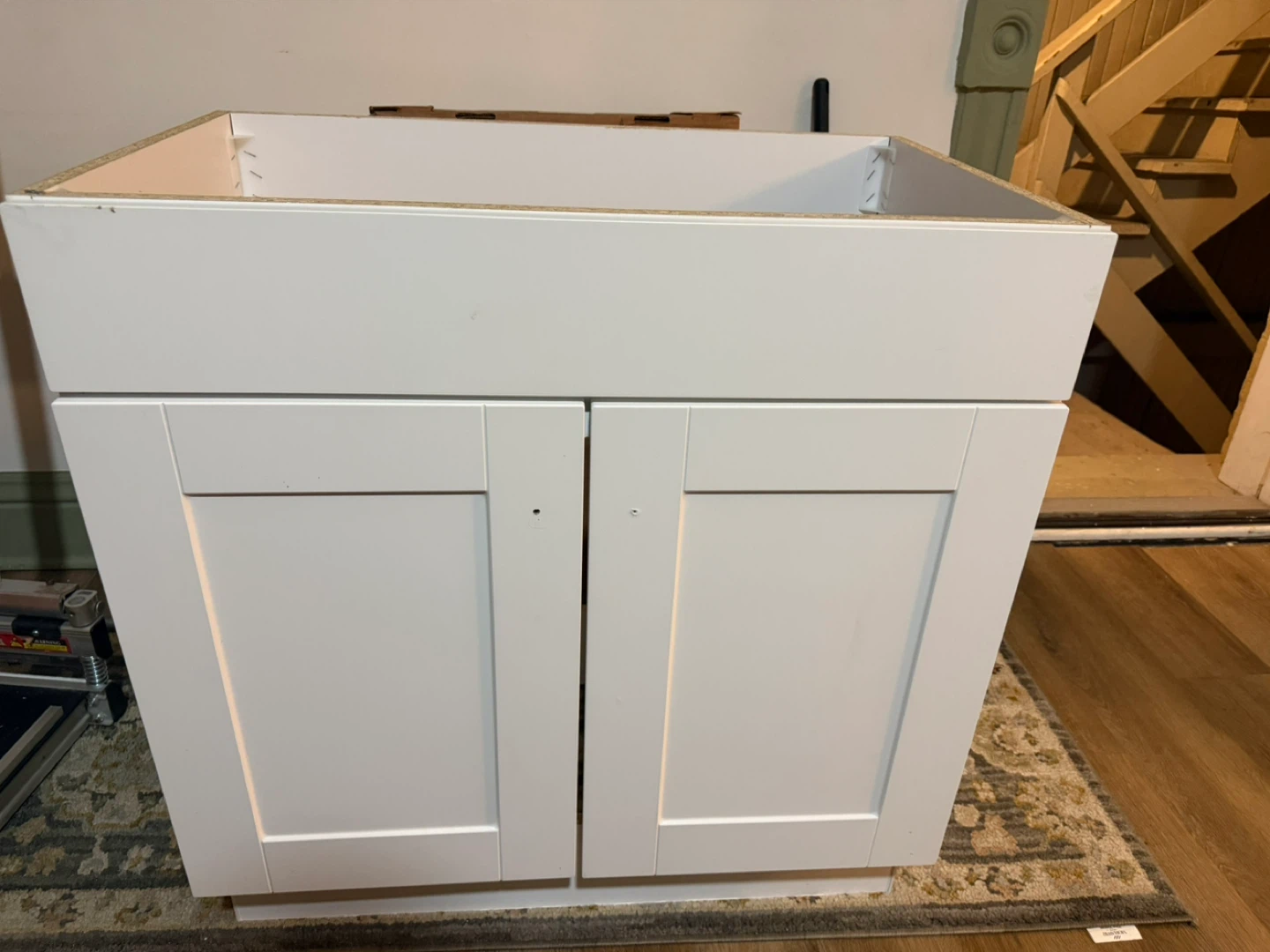 Dover 30-in True White Single Sink Bathroom Vanity - photo 3