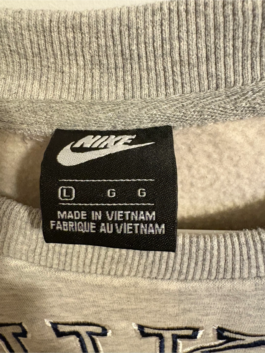 Nike Grey Crewneck Sweatshirt - photo 2