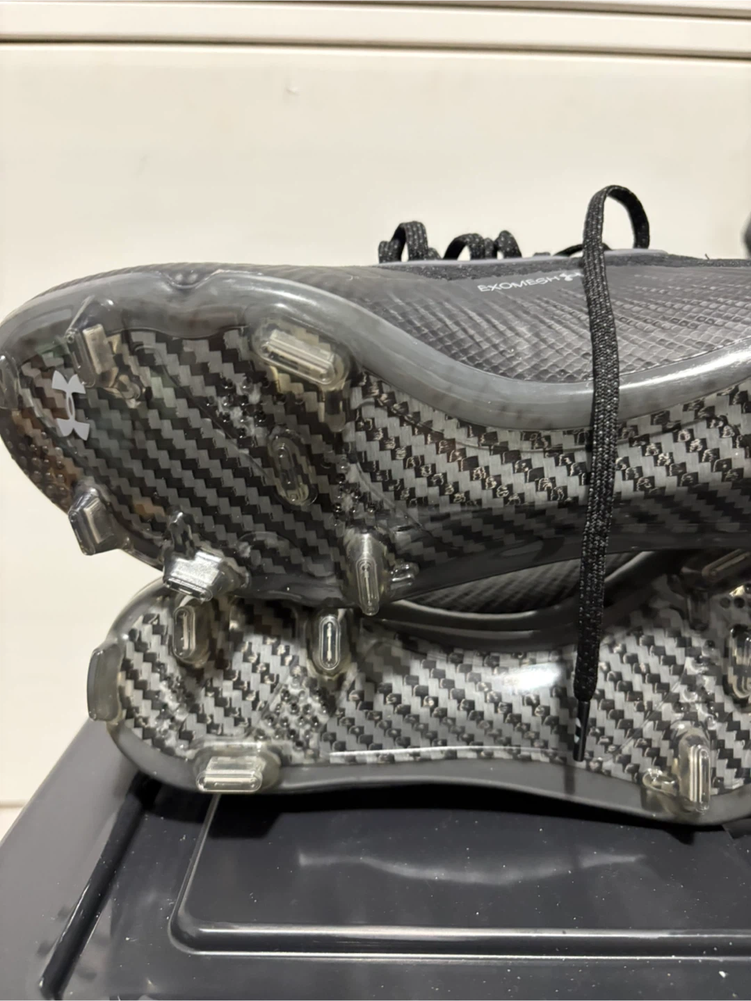 Under Armour Black  Cleats - photo 4