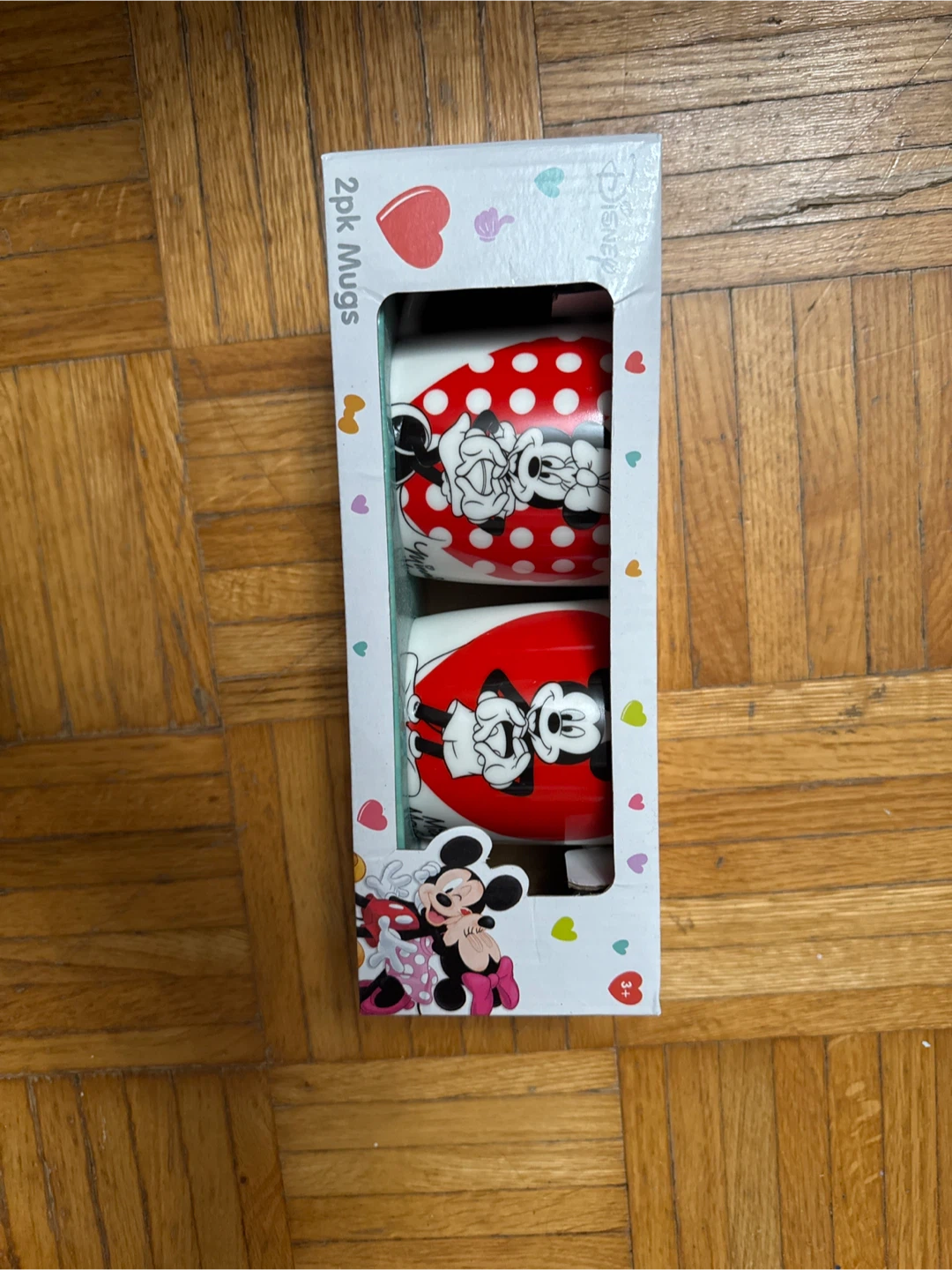 Disney Mickey & Minnie Mouse 2pk Mugs