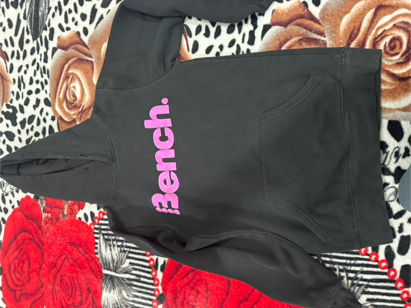 Bench Hoodie - Black, Size XS