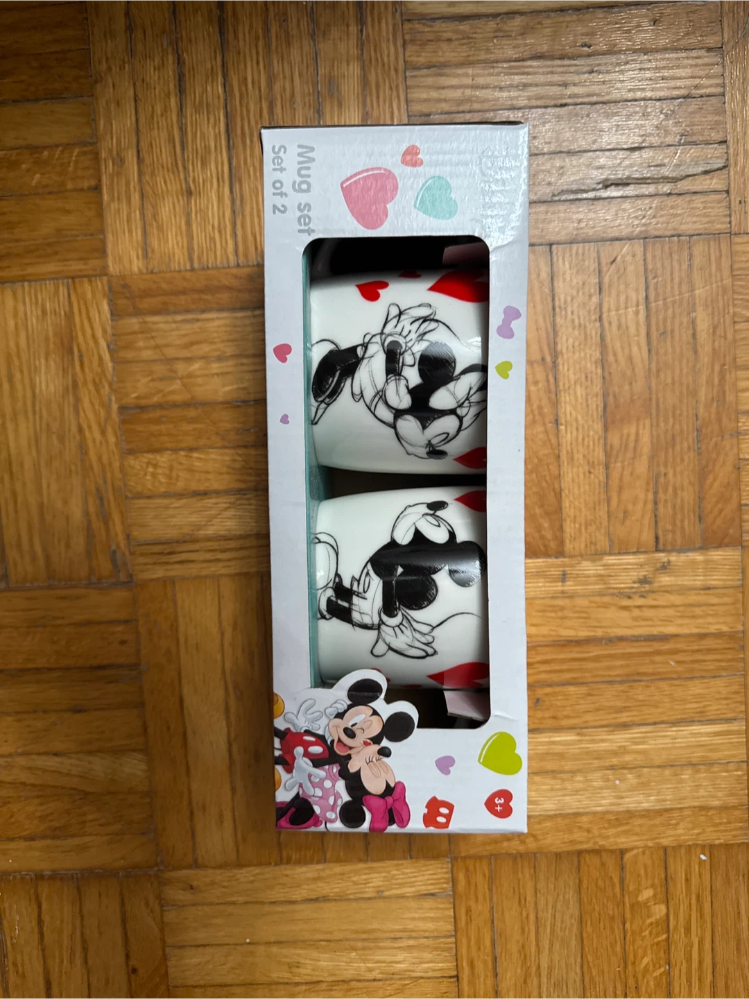 Mug Set of 2 - Disney Mickey & Minnie