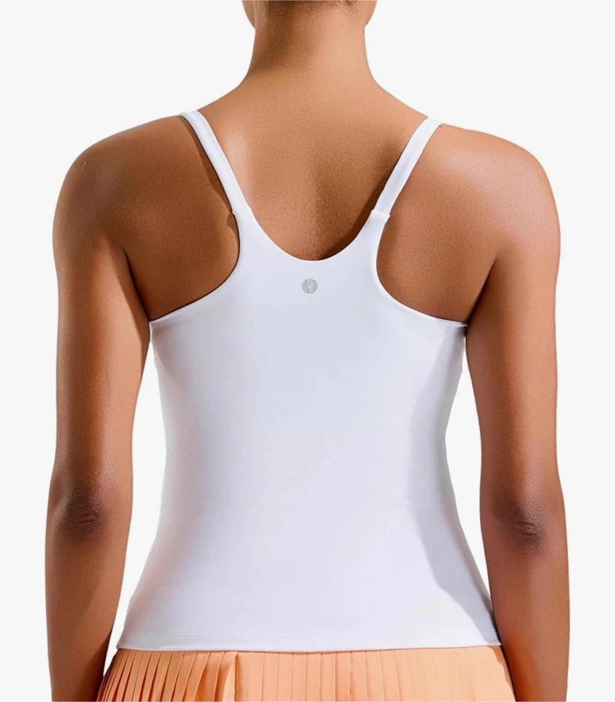 White Kimtree Align Tank Top - photo 2