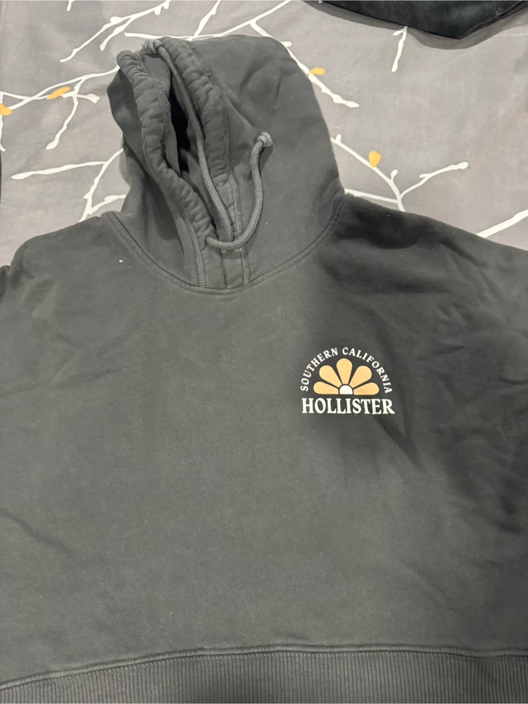 Hollister California Grey Hoodie Size S