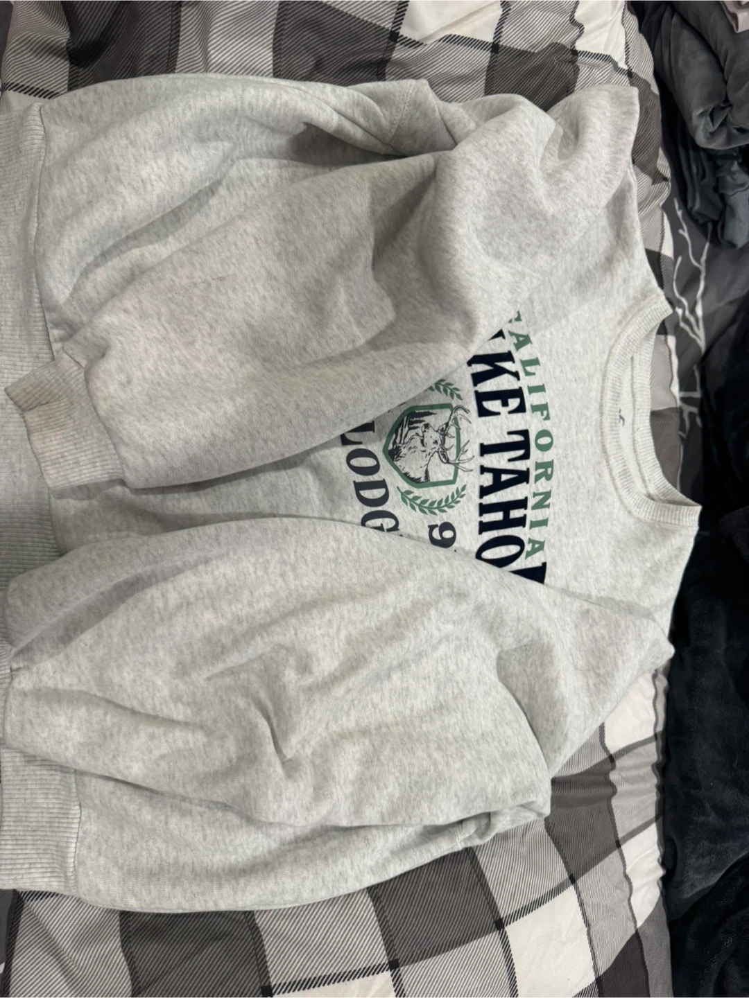 Hollister California Lake Tahoe Ski Lodge Sweatshirt Size XS - photo 2