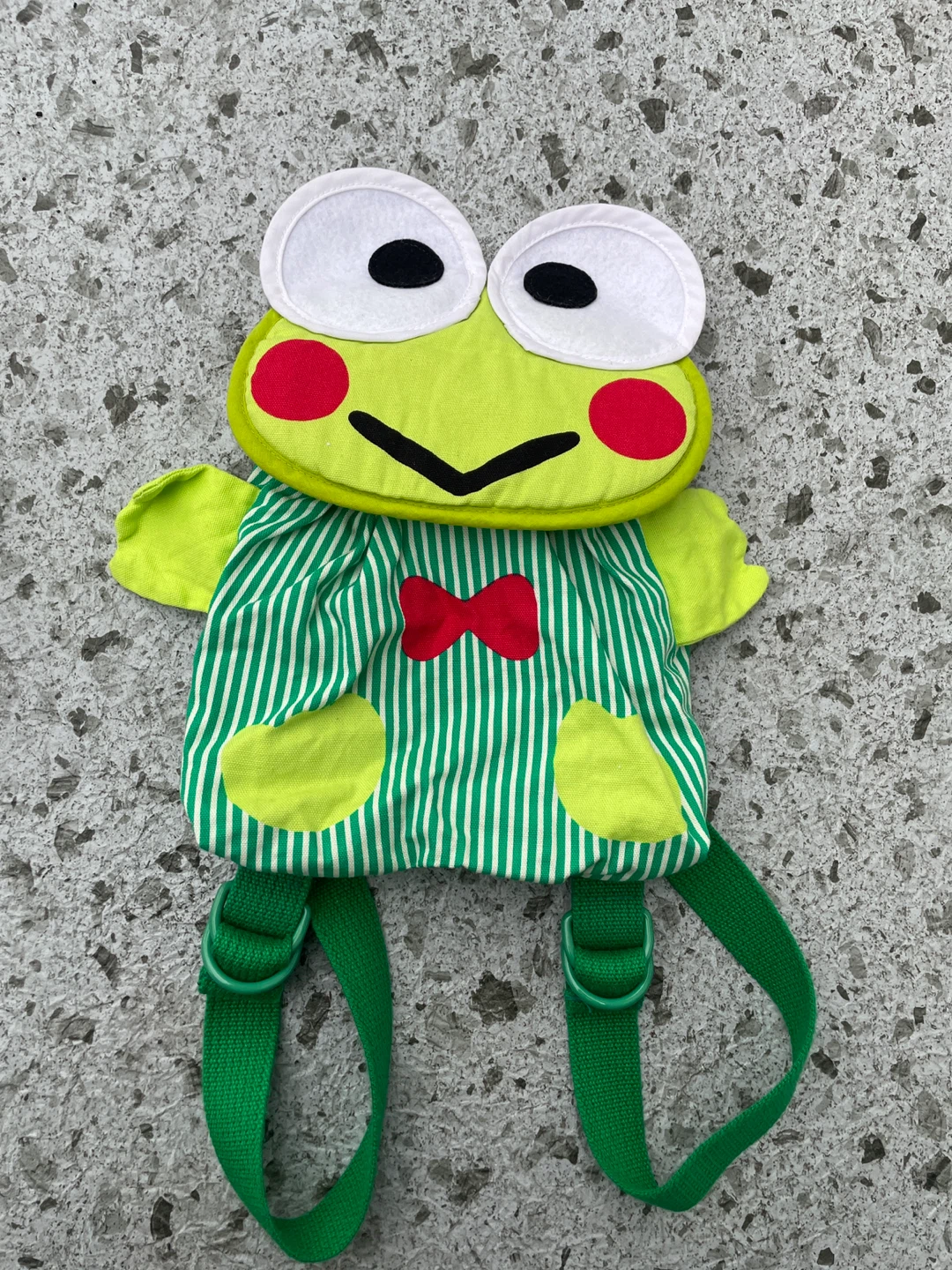 Keropi Sanrio kawaii frog vintage backpack 1994 - photo 2