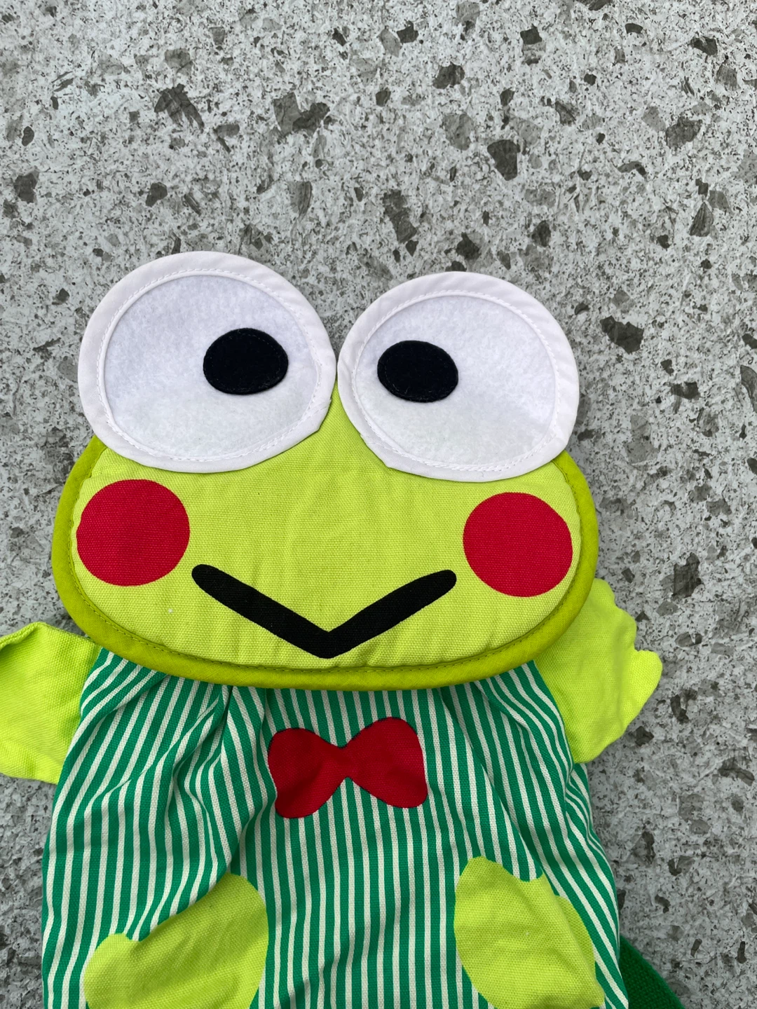 Keropi Sanrio kawaii frog vintage backpack 1994 - photo 3