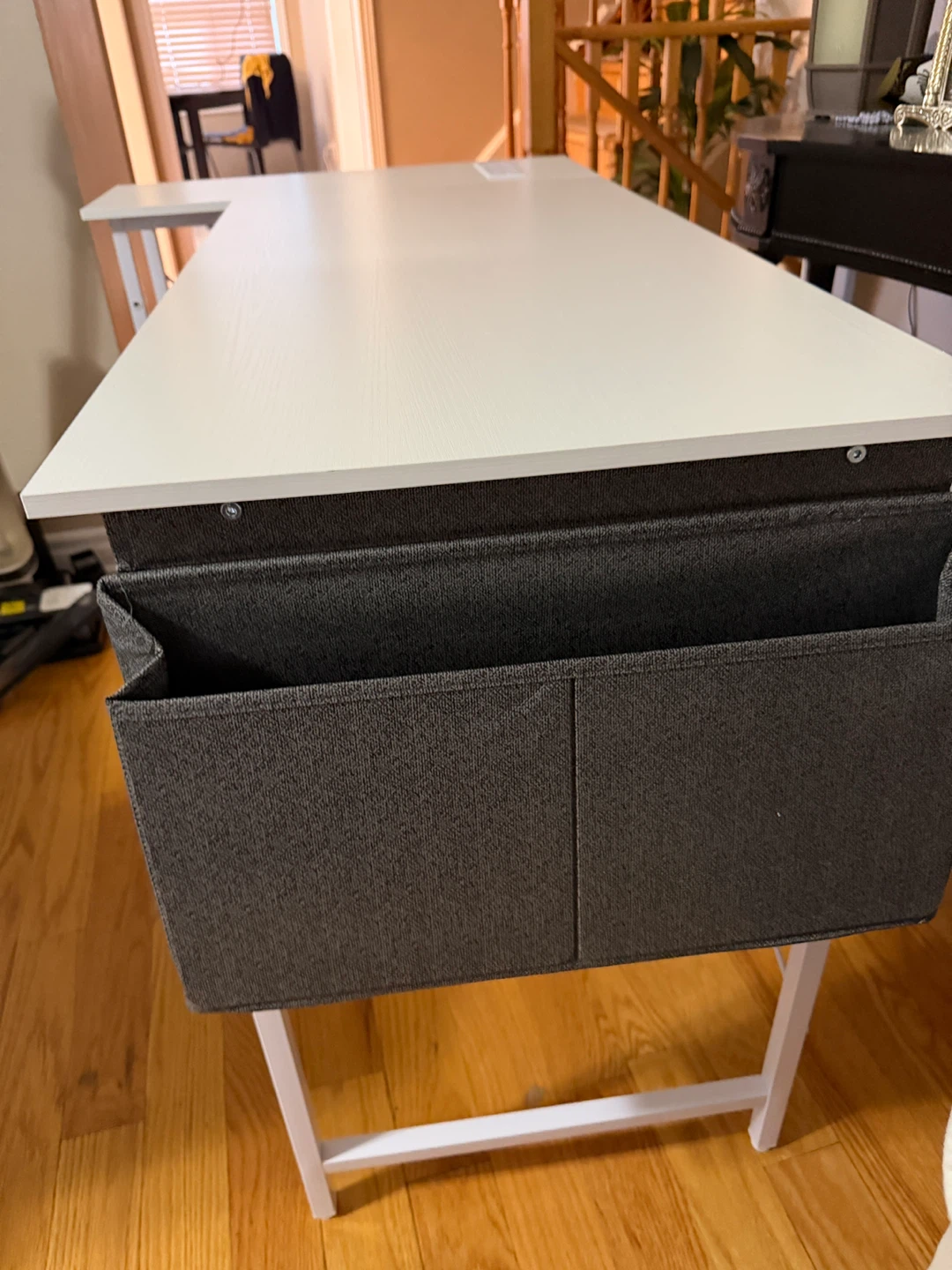 Brand new fully assembled White L-Shaped Corner Desk - photo 5