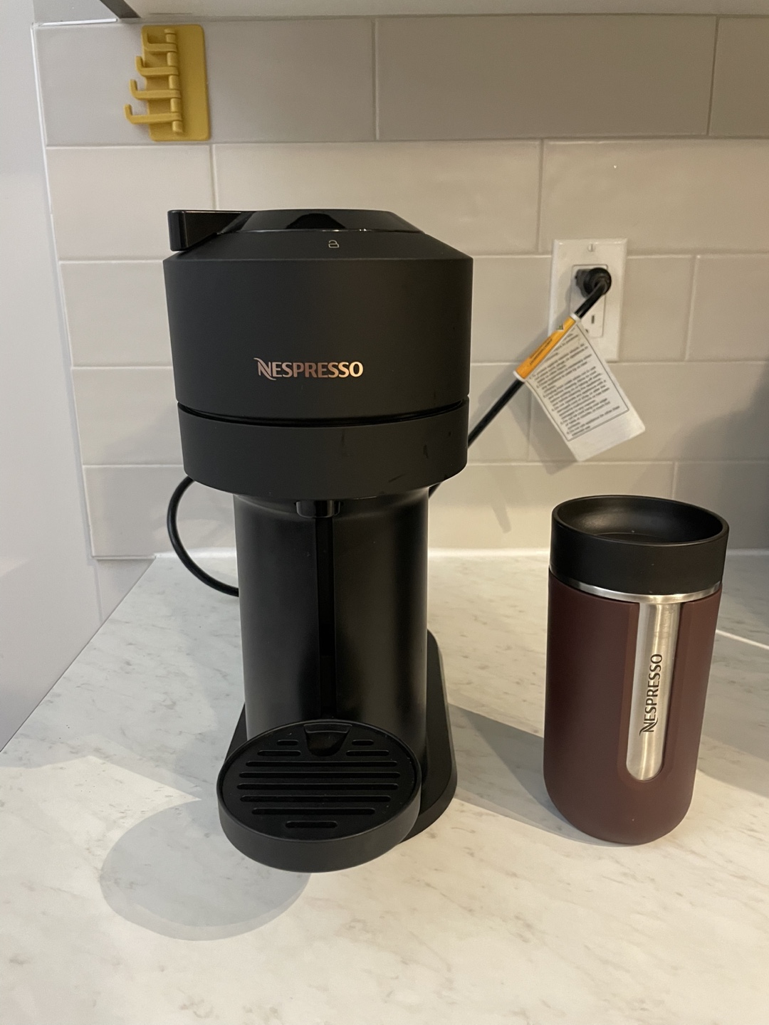 Nespresso Vertuo Coffee Machine with Travel Mug - photo 2