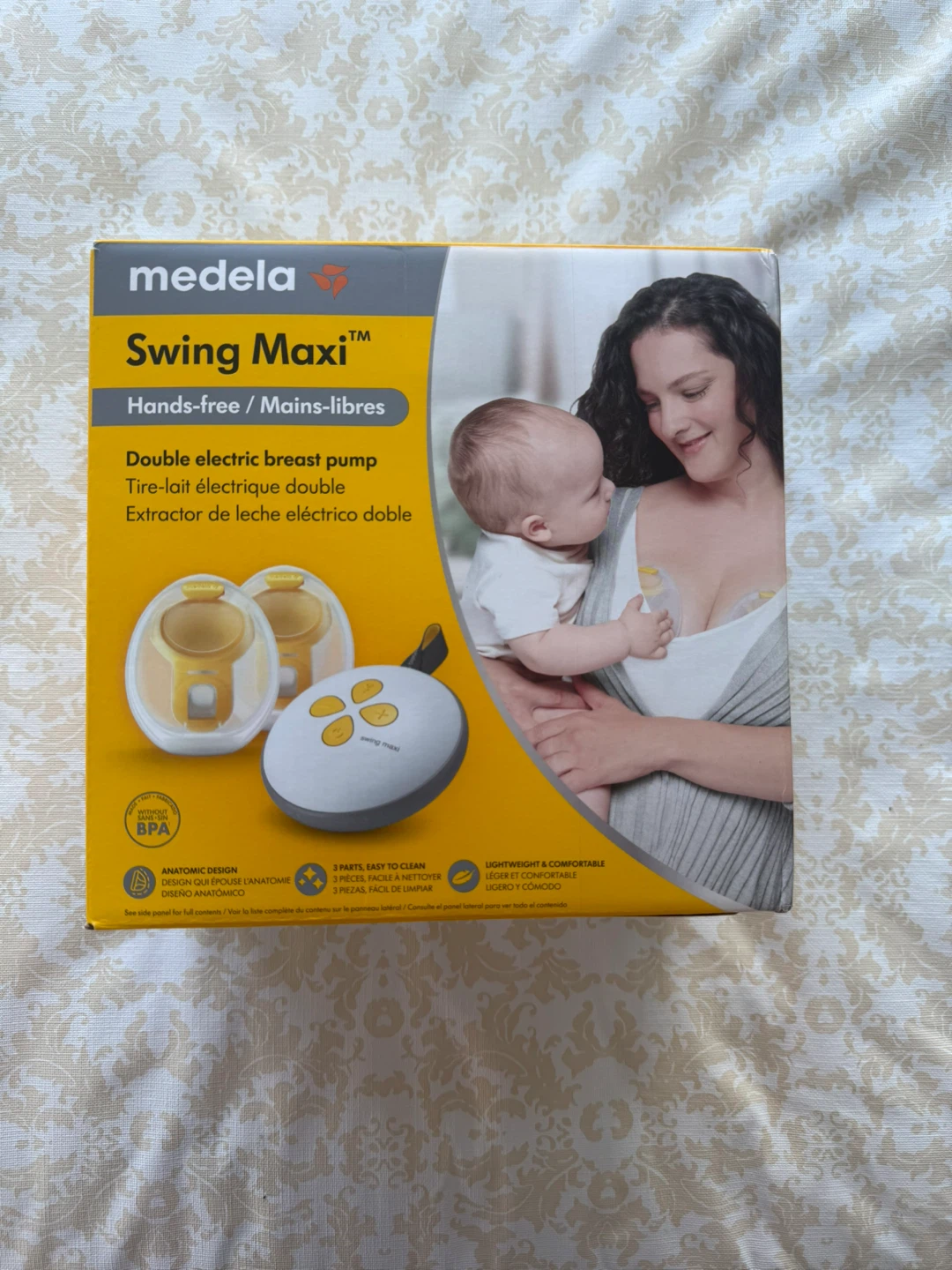 Medela Swing Maxi Double Electric Breast Pump - Hands-free