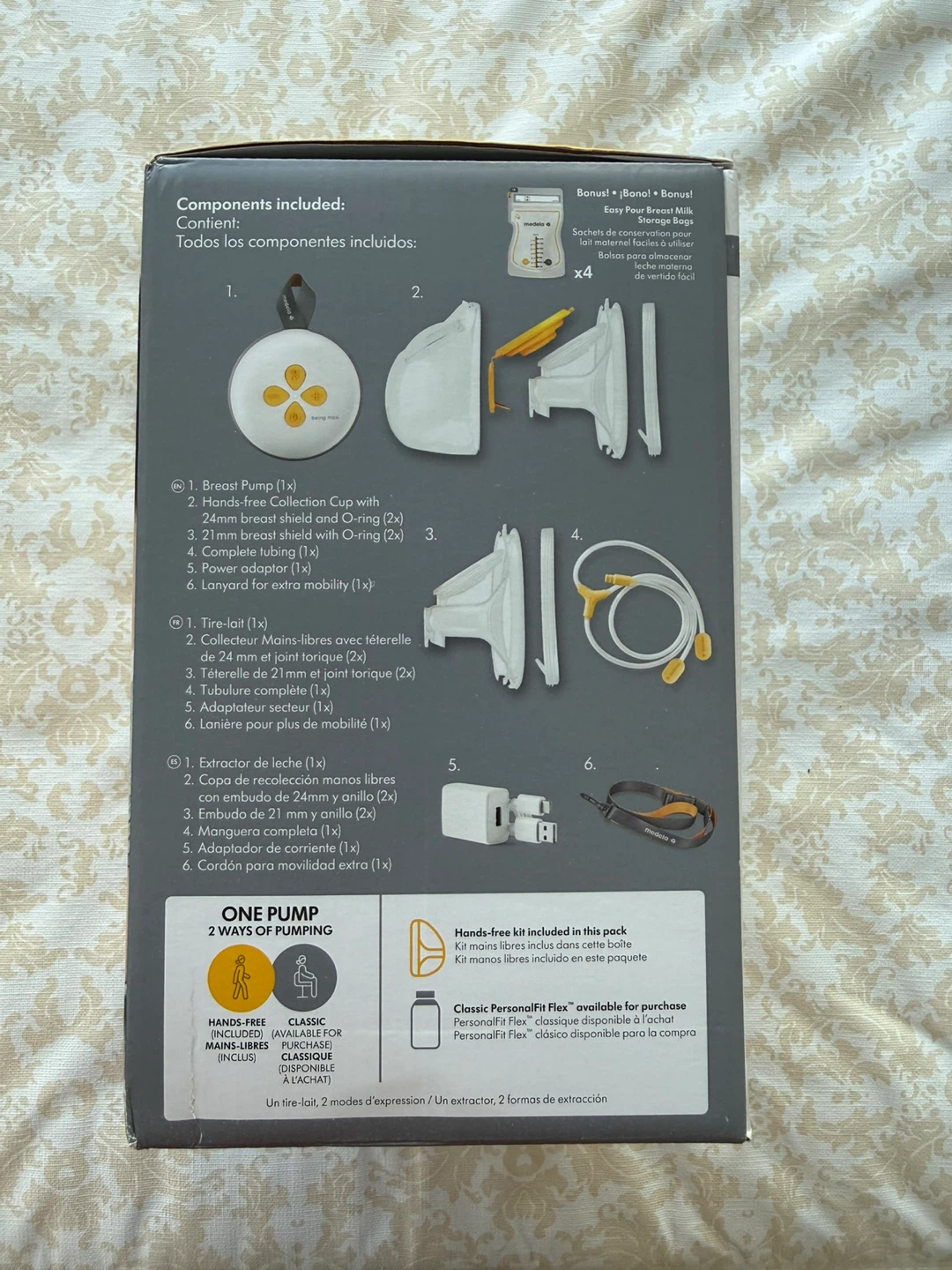 Medela Swing Maxi Double Electric Breast Pump - Hands-free - photo 5