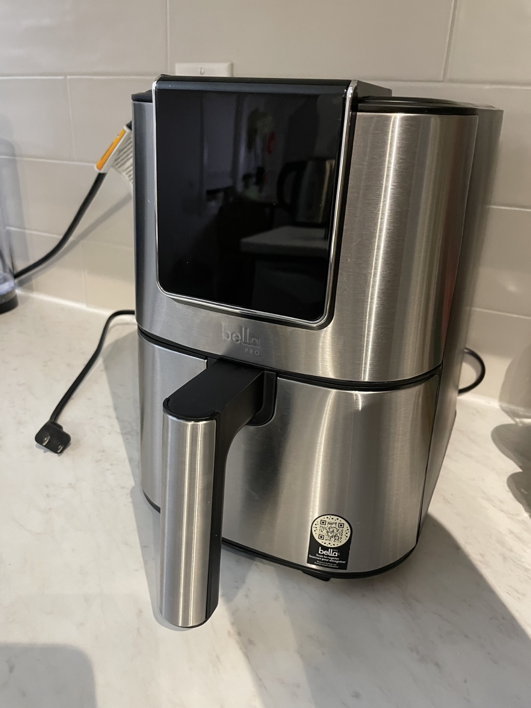 Bella Pro Series Slim 4qt Air Fryer - Stainless Steel