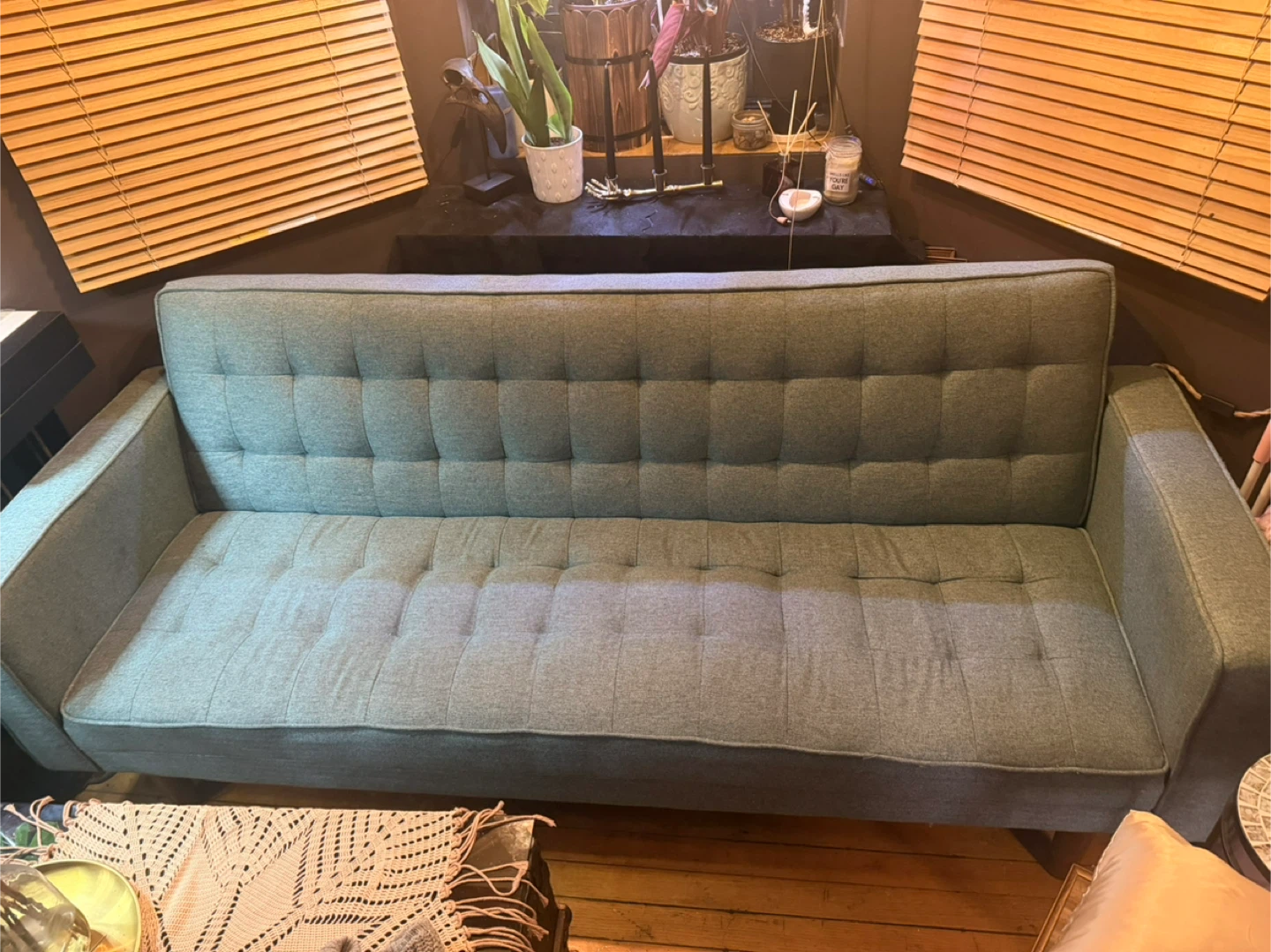 Turquoise Sofa Bed Structube