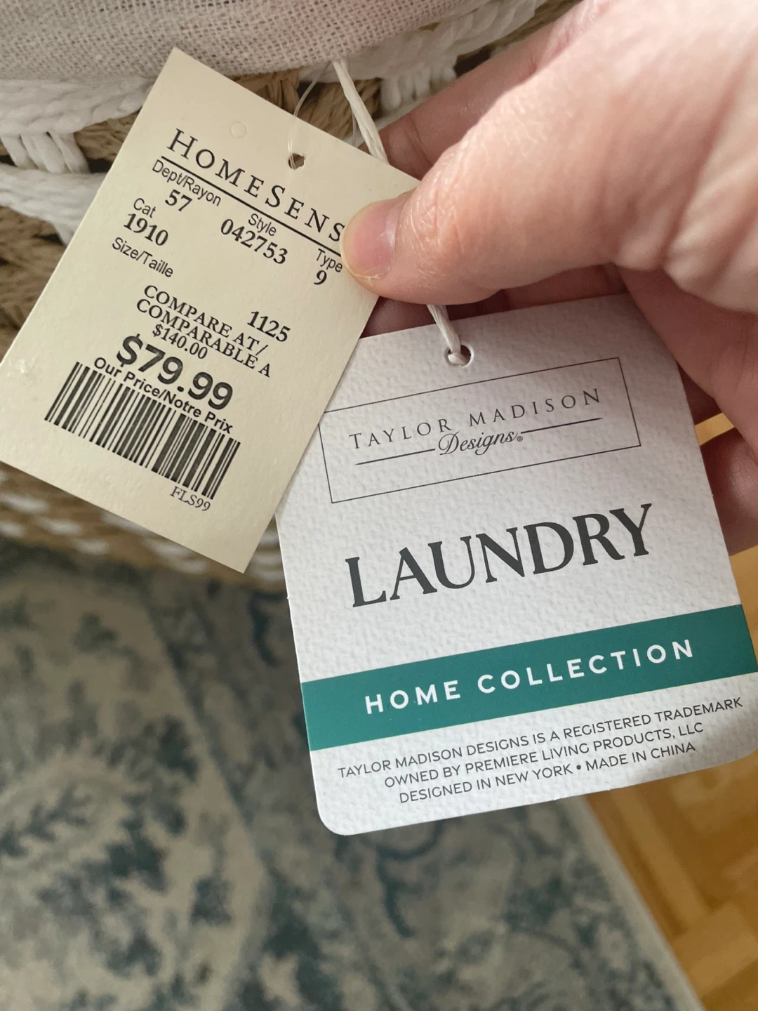 Taylor Madison Designs Laundry Hamper - photo 2