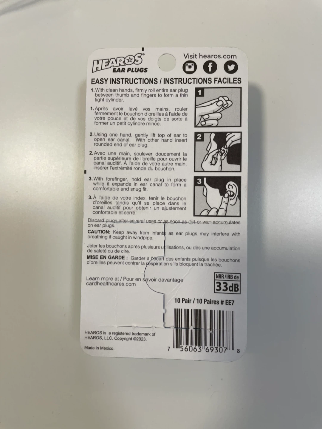 Hearos Xtreme Protection Ear Plugs - photo 2