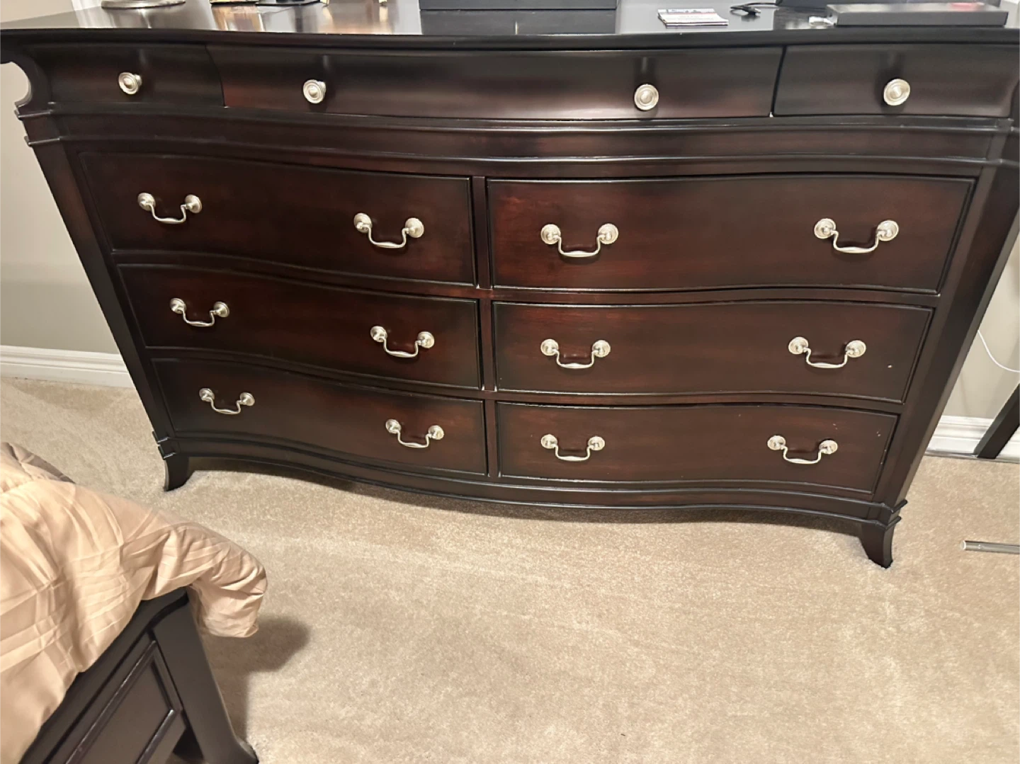 5 piece king size bedroom set