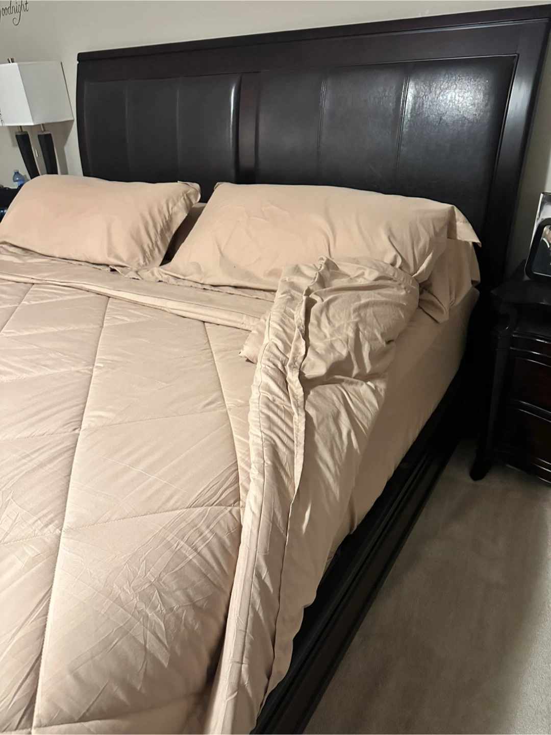 5 piece king size bedroom set - photo 4