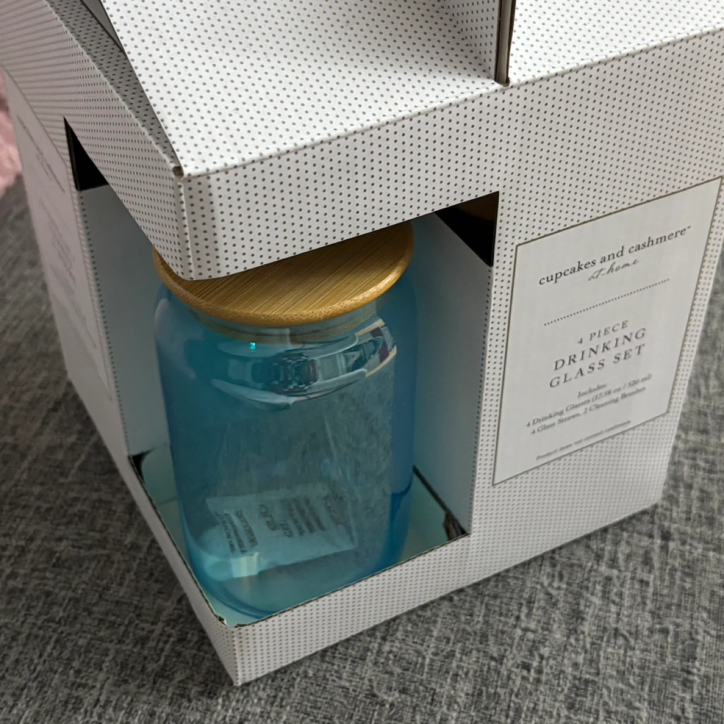 NEW 4 Piece Drinking Glass Set - photo 3