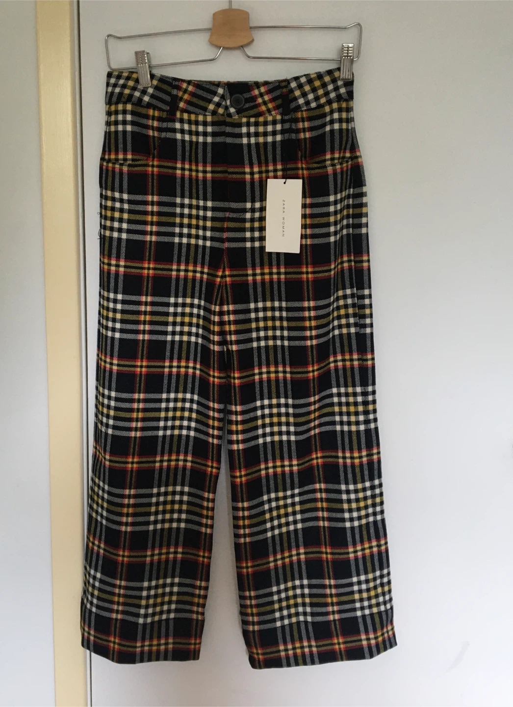 Zara Woman Plaid Culottes - Size S