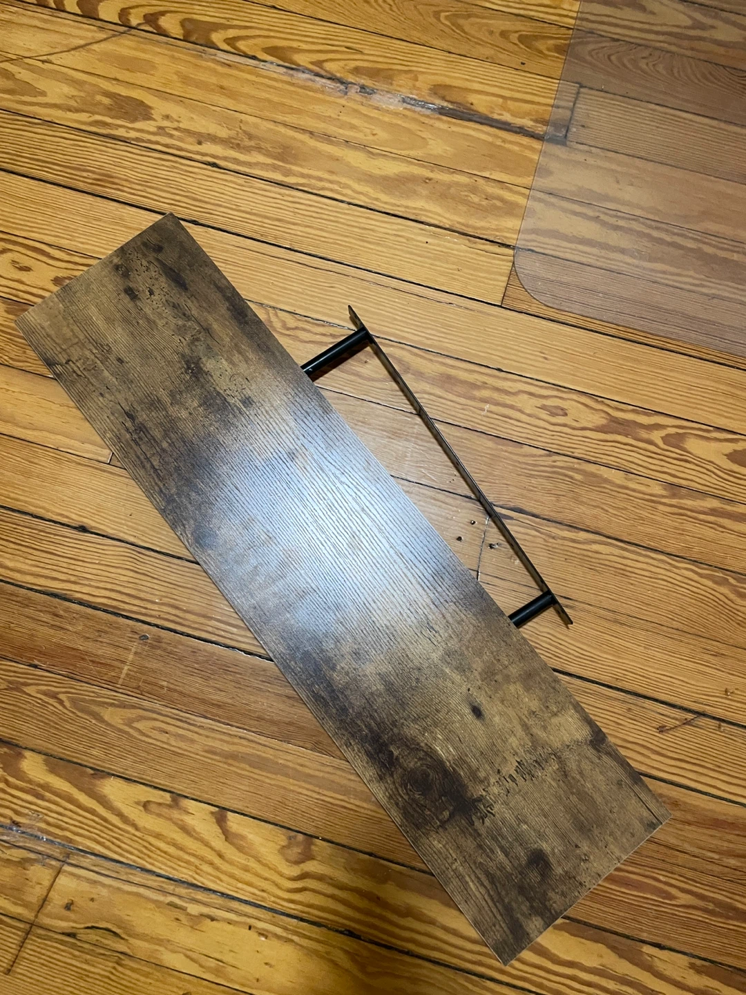 Floating Shelf - Rustic Wood, 31.5" Long