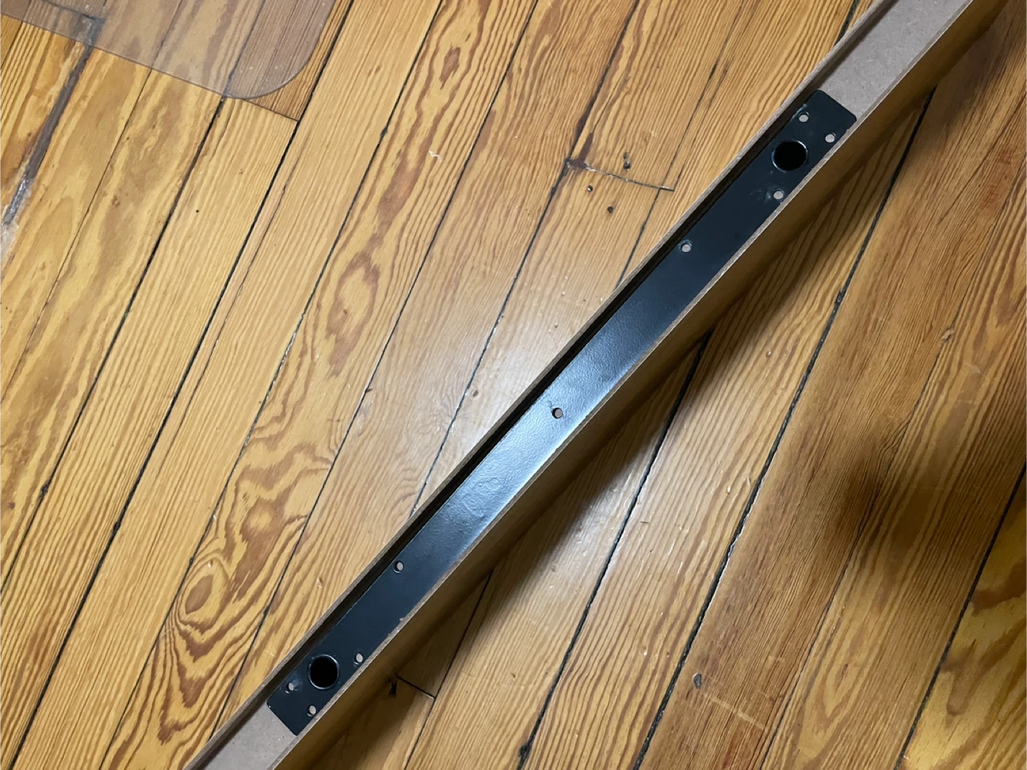 Floating Shelf - Rustic Wood, 31.5" Long - photo 2