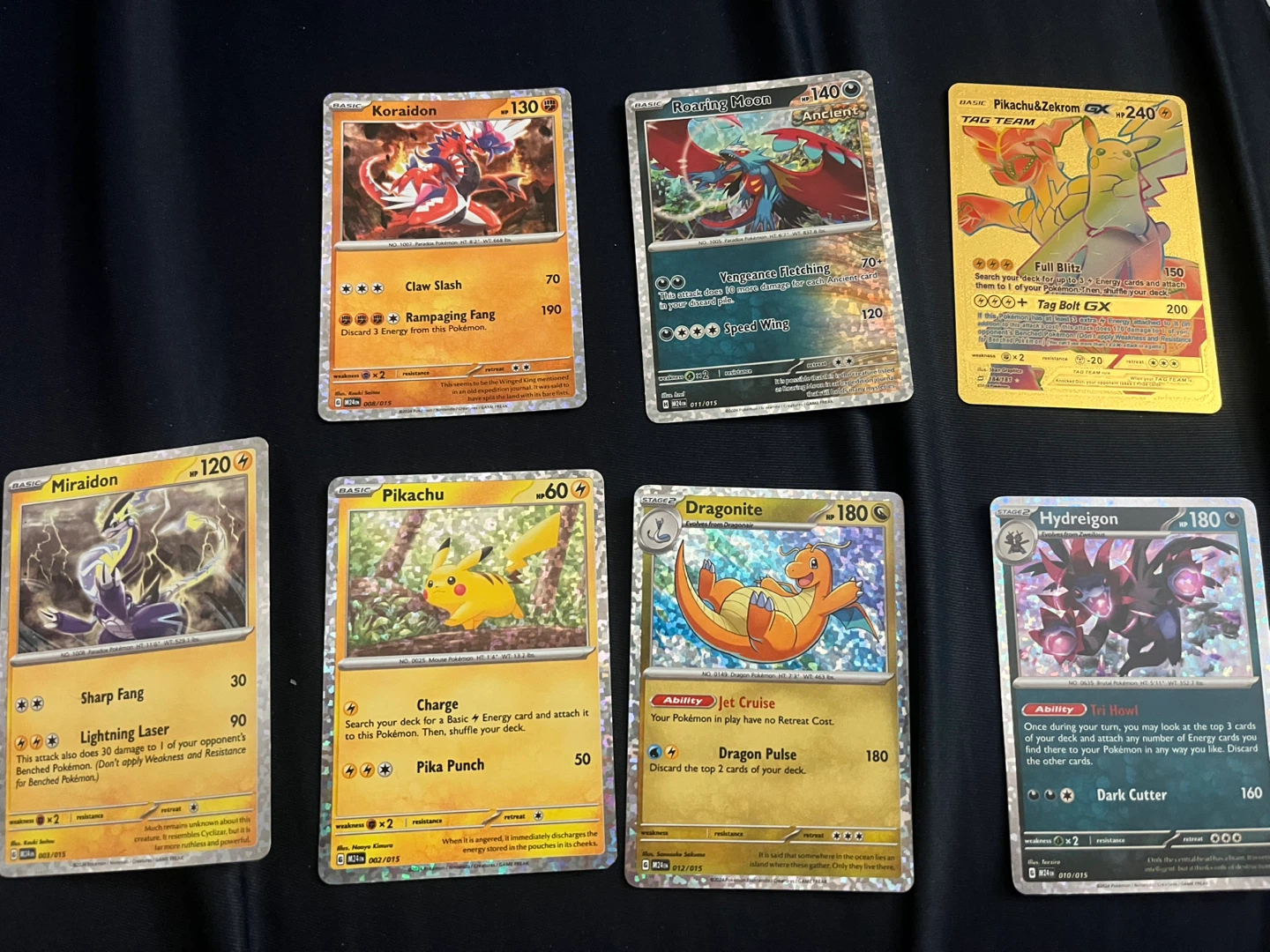 Assorted Pokémon Trading Cards