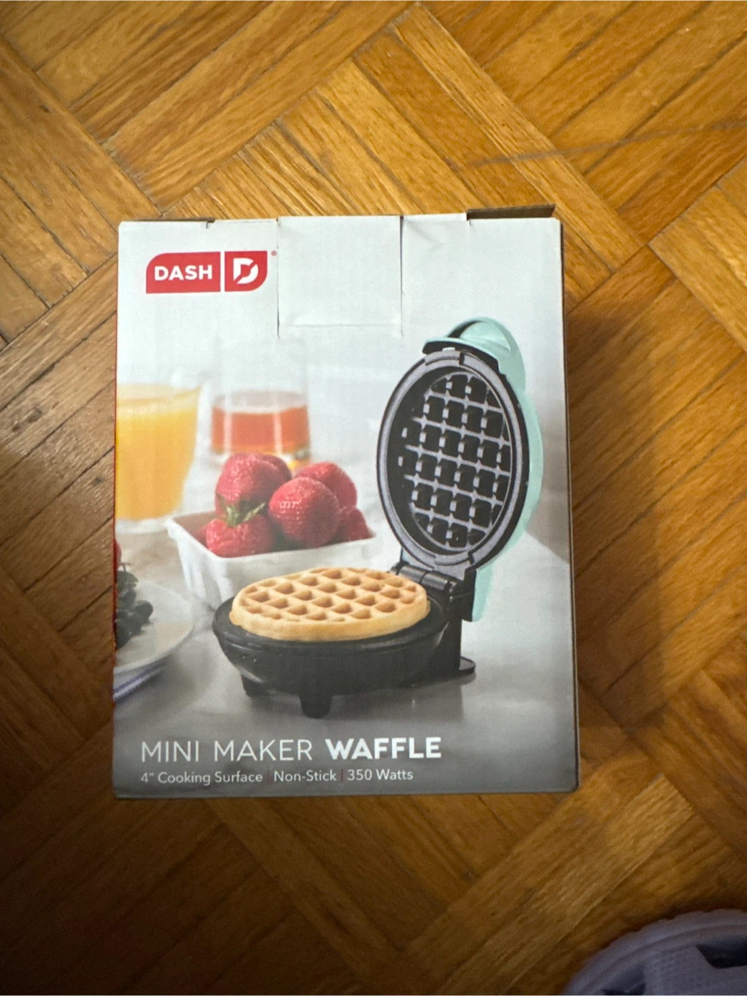 Dash Mini Waffle Maker - Aqua - photo 2