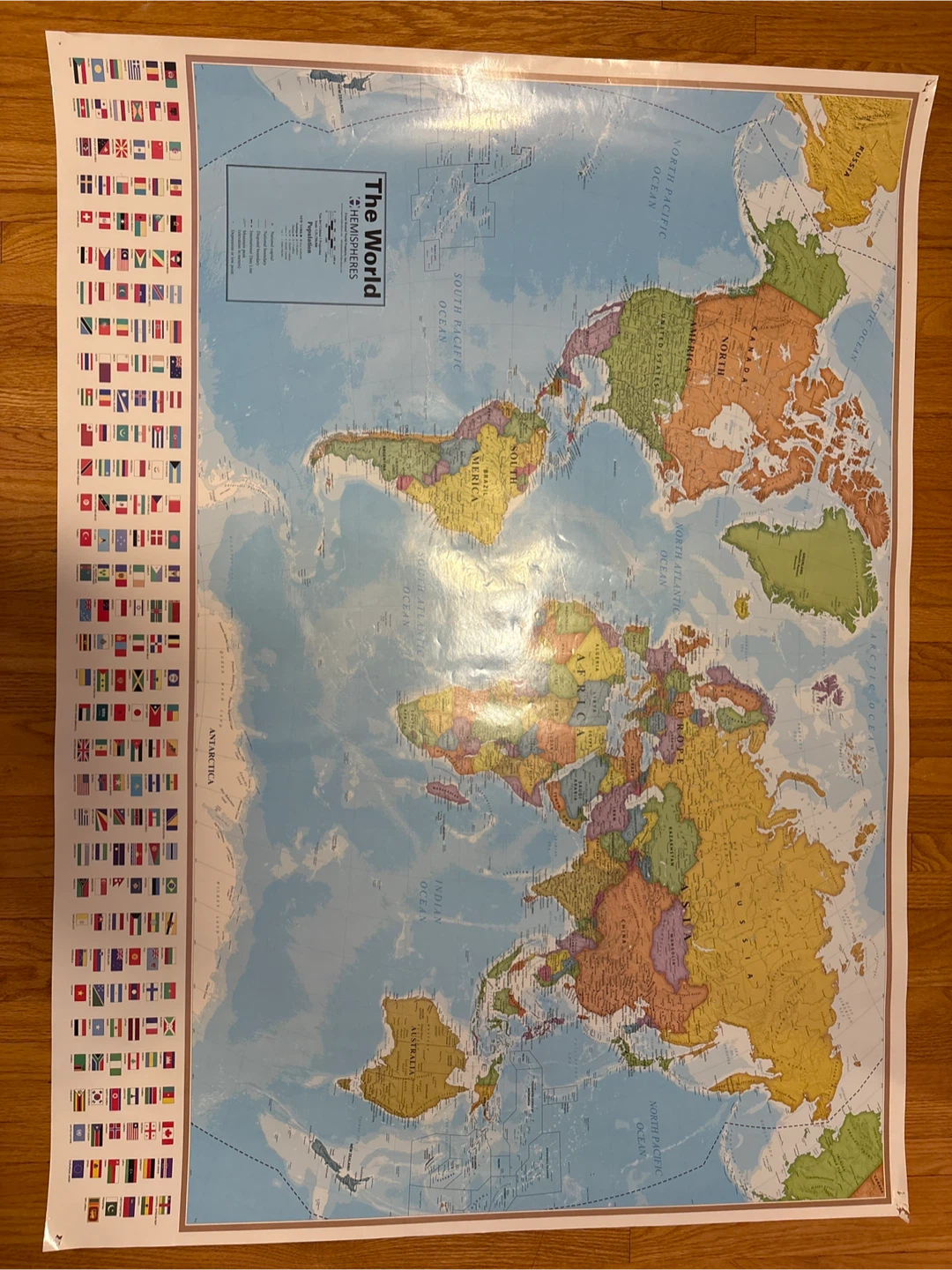 Map of the world