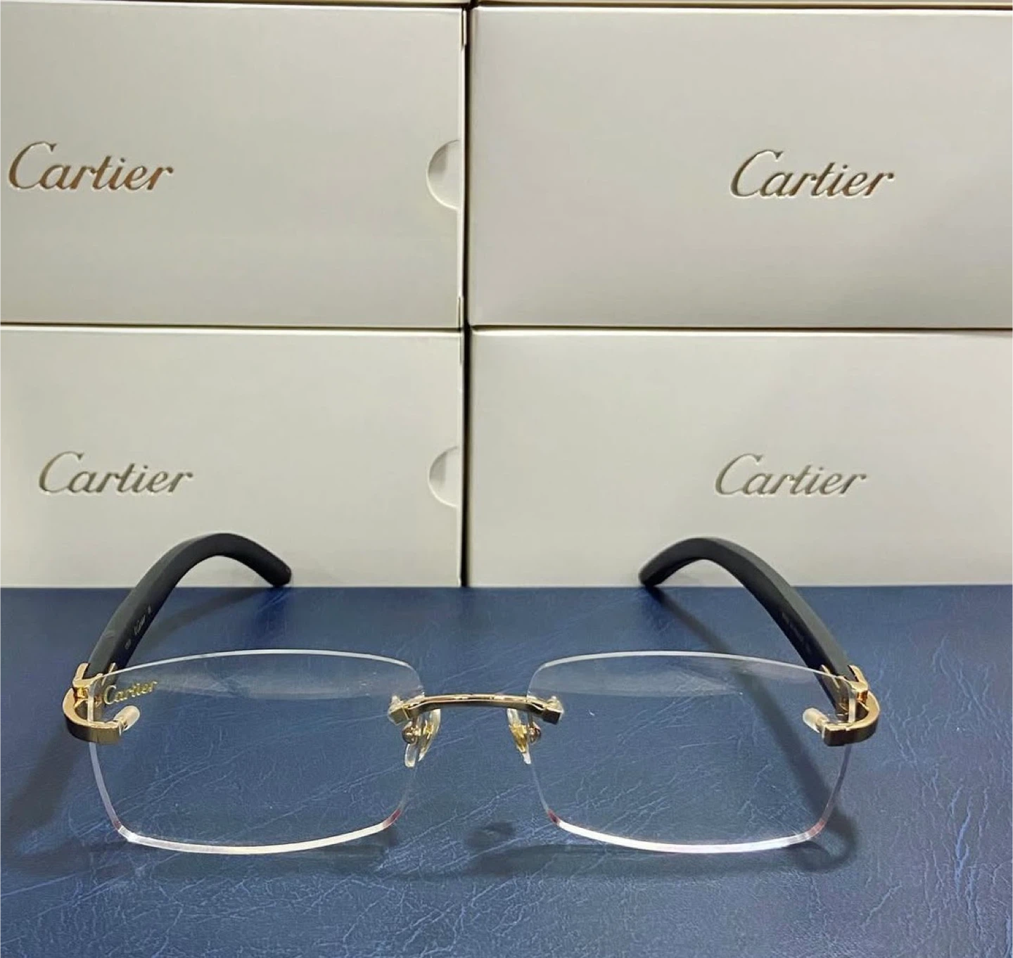 Cartier black buffs CT0046S - photo 3