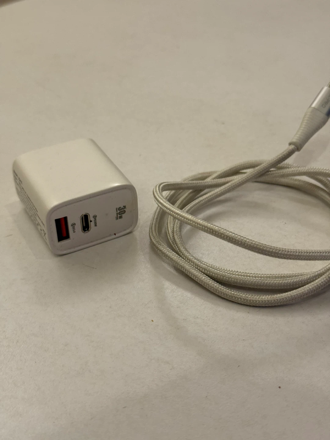 X-PRO 30W Fast Charger with USB-C Cable - photo 2