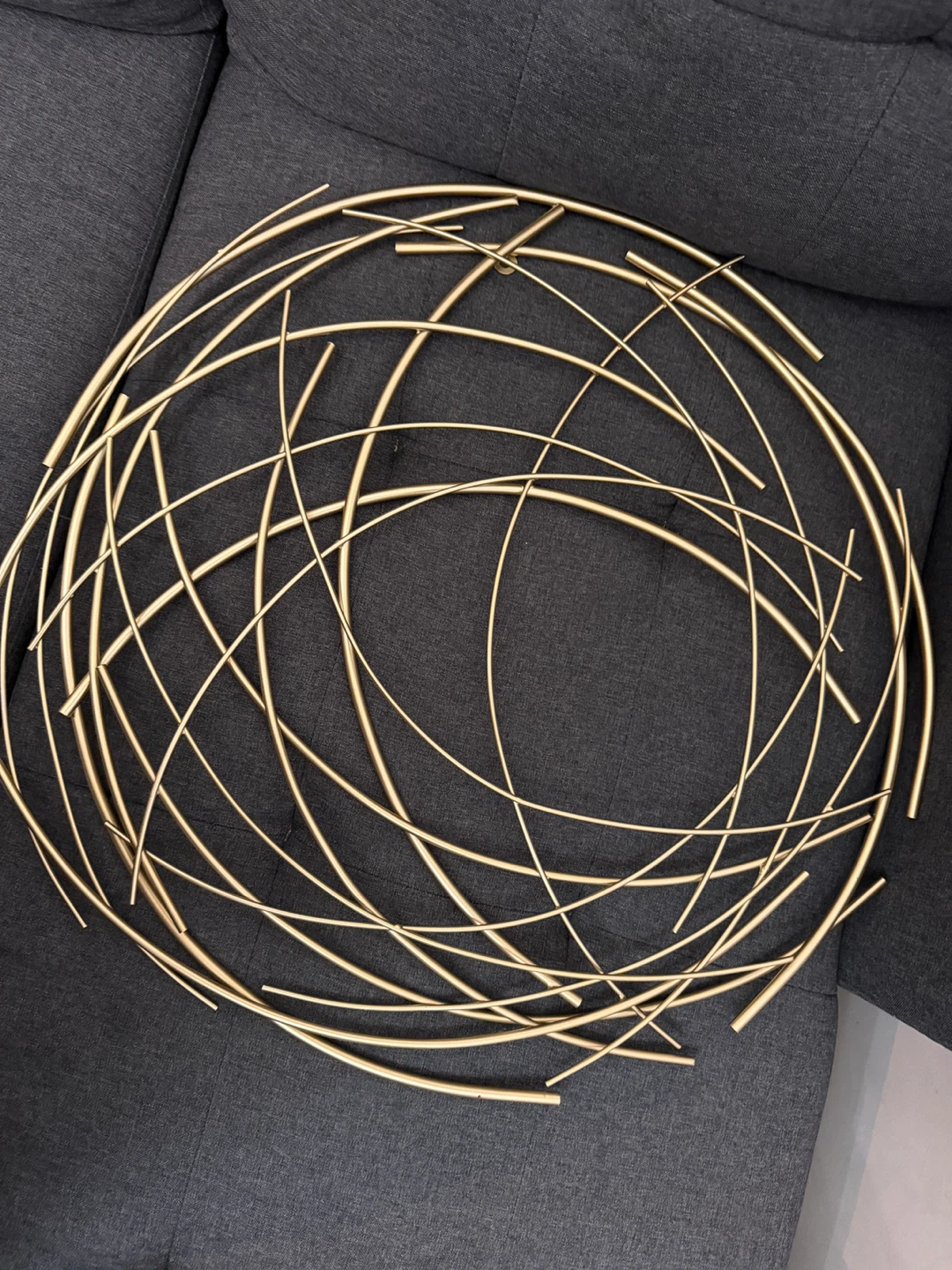 Brand new abstract Gold Metal Wall Art - photo 3