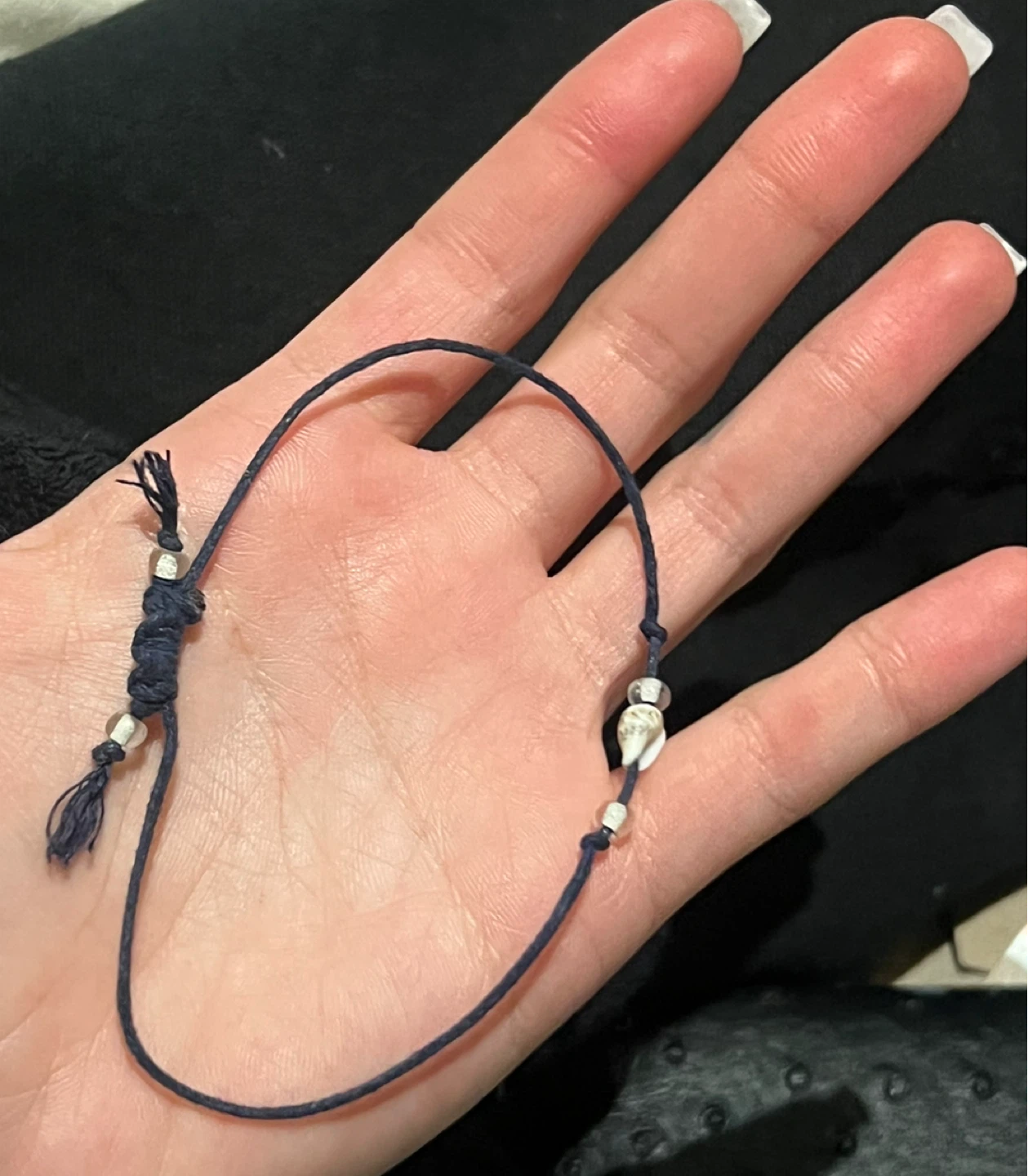 Handmade Shell and Bead Anklet/Bracelet - photo 2