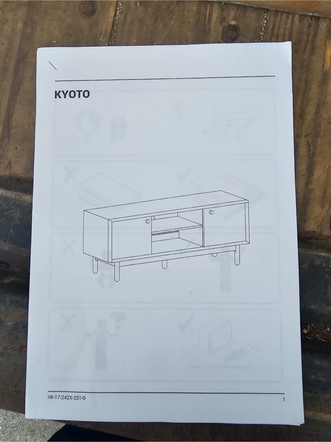 Kyoto Narrow Entertainment Unit new in box - photo 2