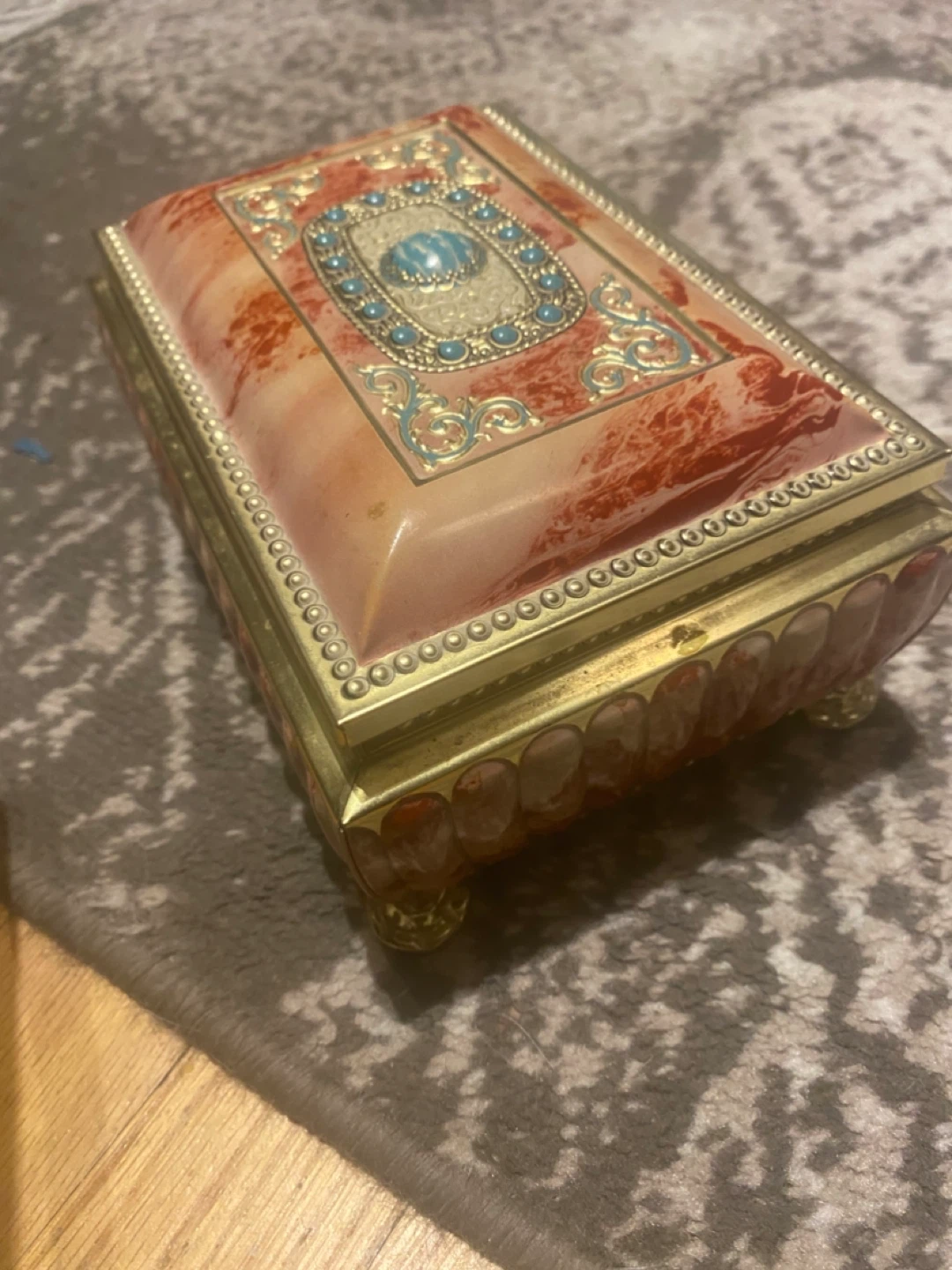 Blue Bird Confectionery Hinged Trinket Box - photo 3