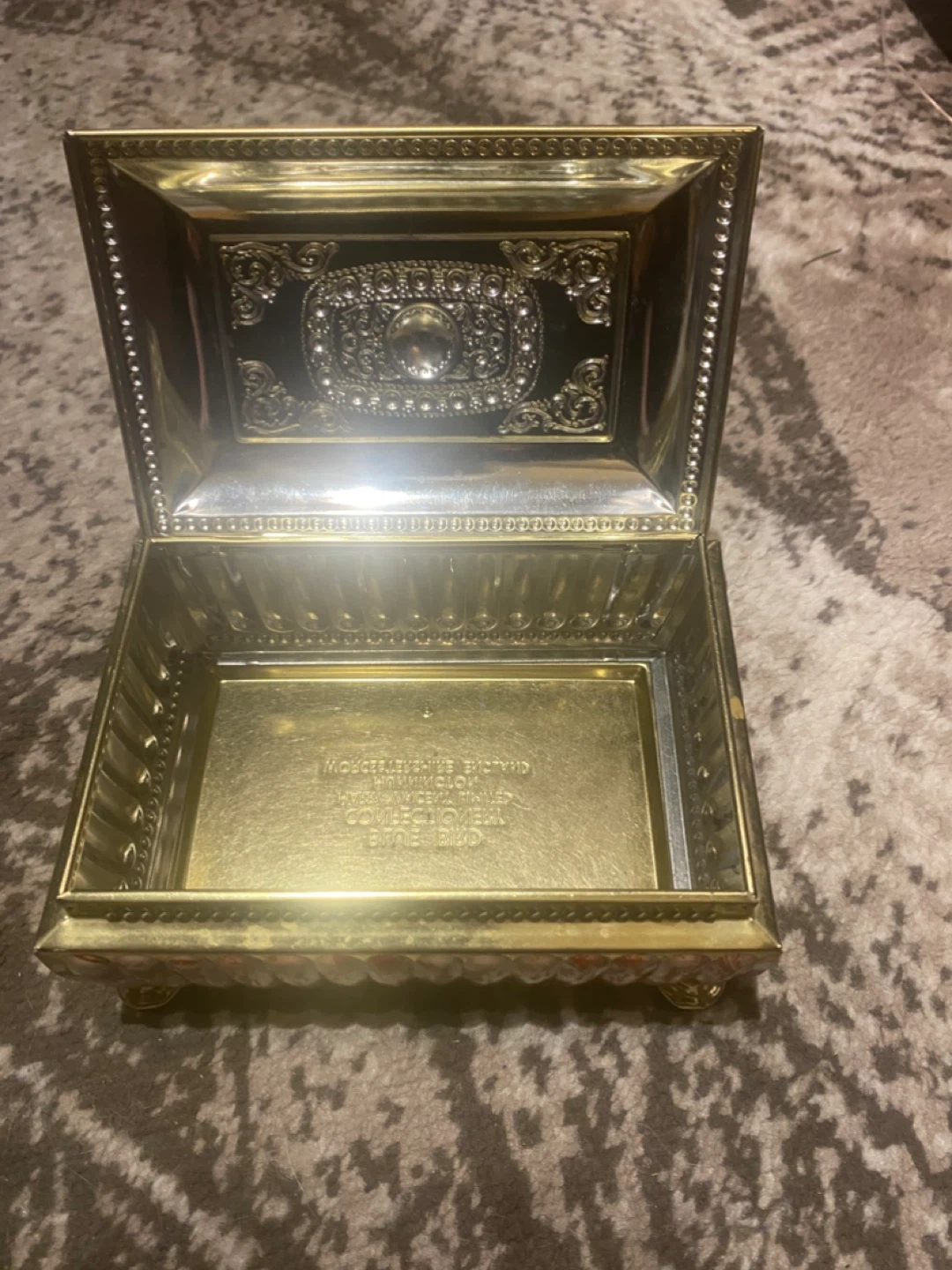 Blue Bird Confectionery Hinged Trinket Box - photo 2
