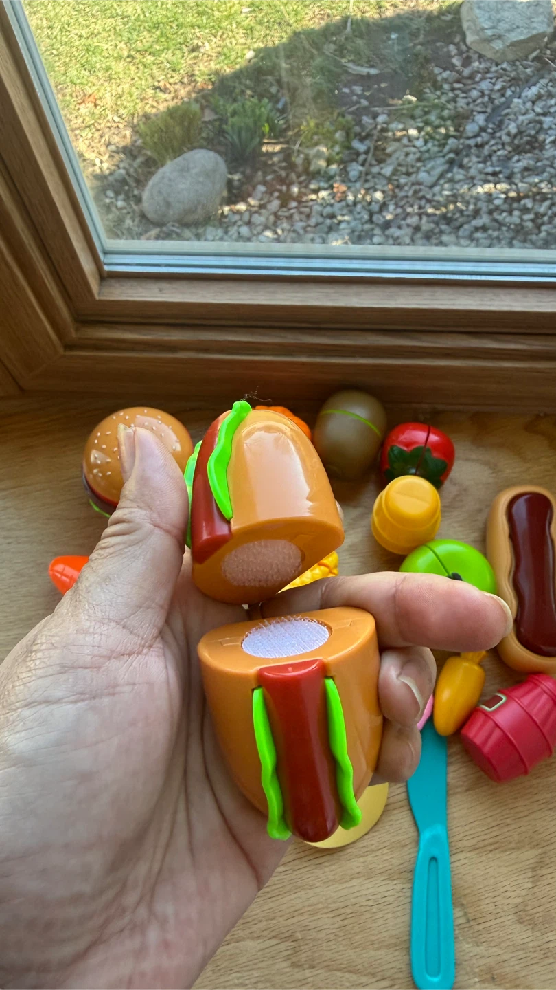 Play Food Cutting Set Ask $5 Che more pictures - photo 4
