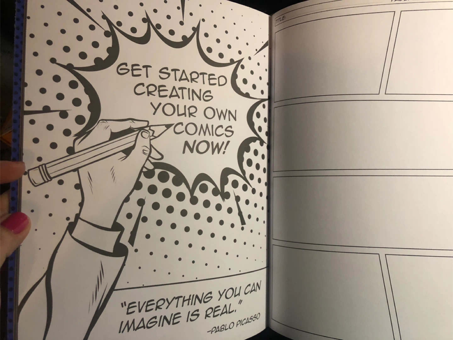 NEW Comic Sketch Book with Drawing Lessons - photo 4