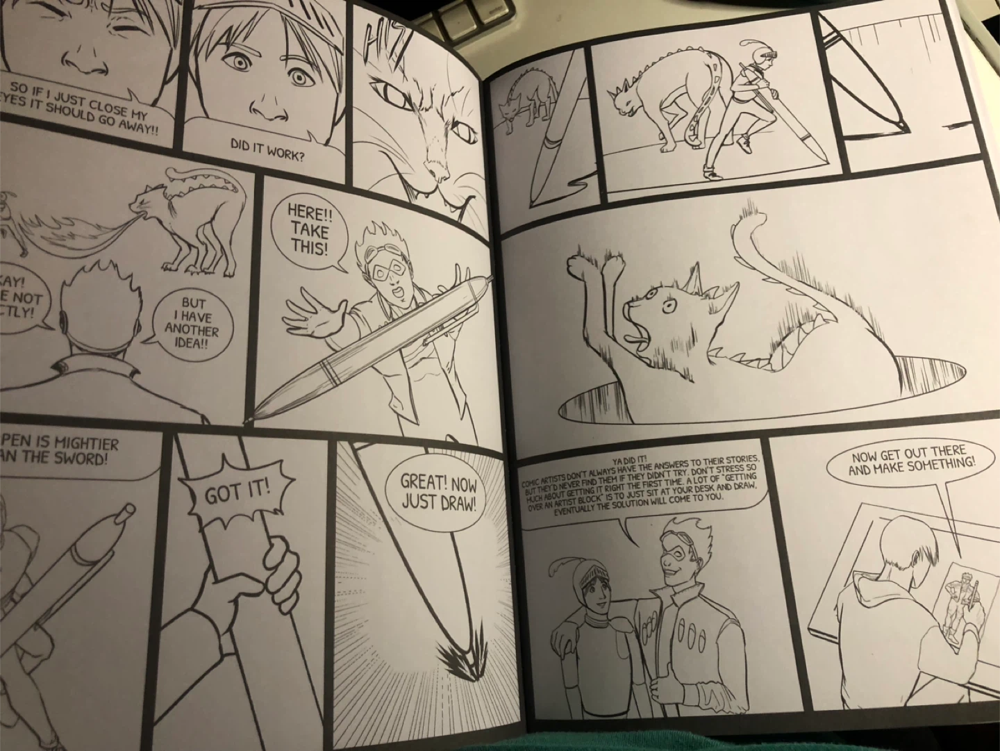 NEW Comic Sketch Book with Drawing Lessons - photo 5