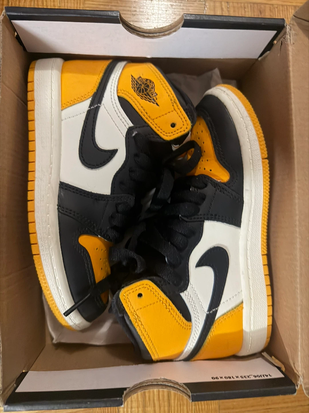 Jordan 1 Retro High OG (PS) Taxi/Black-Sail US12C - photo 2