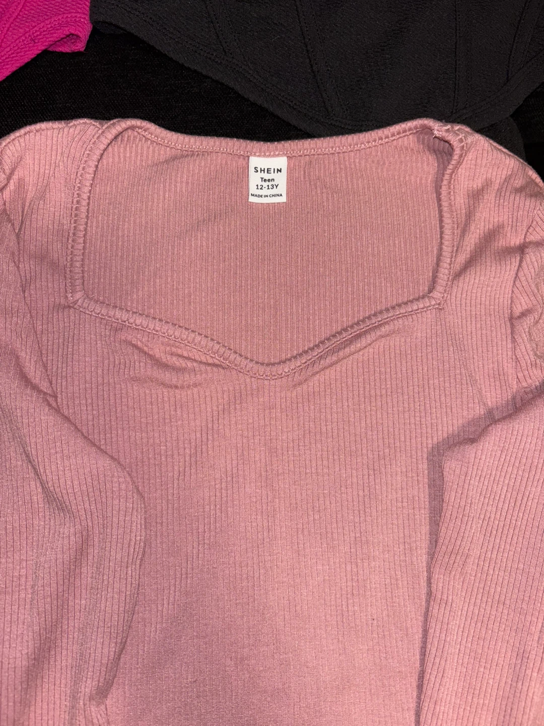 SHEIN Kids 5 Piece Tops Bundle - Size 12-13Y - photo 3