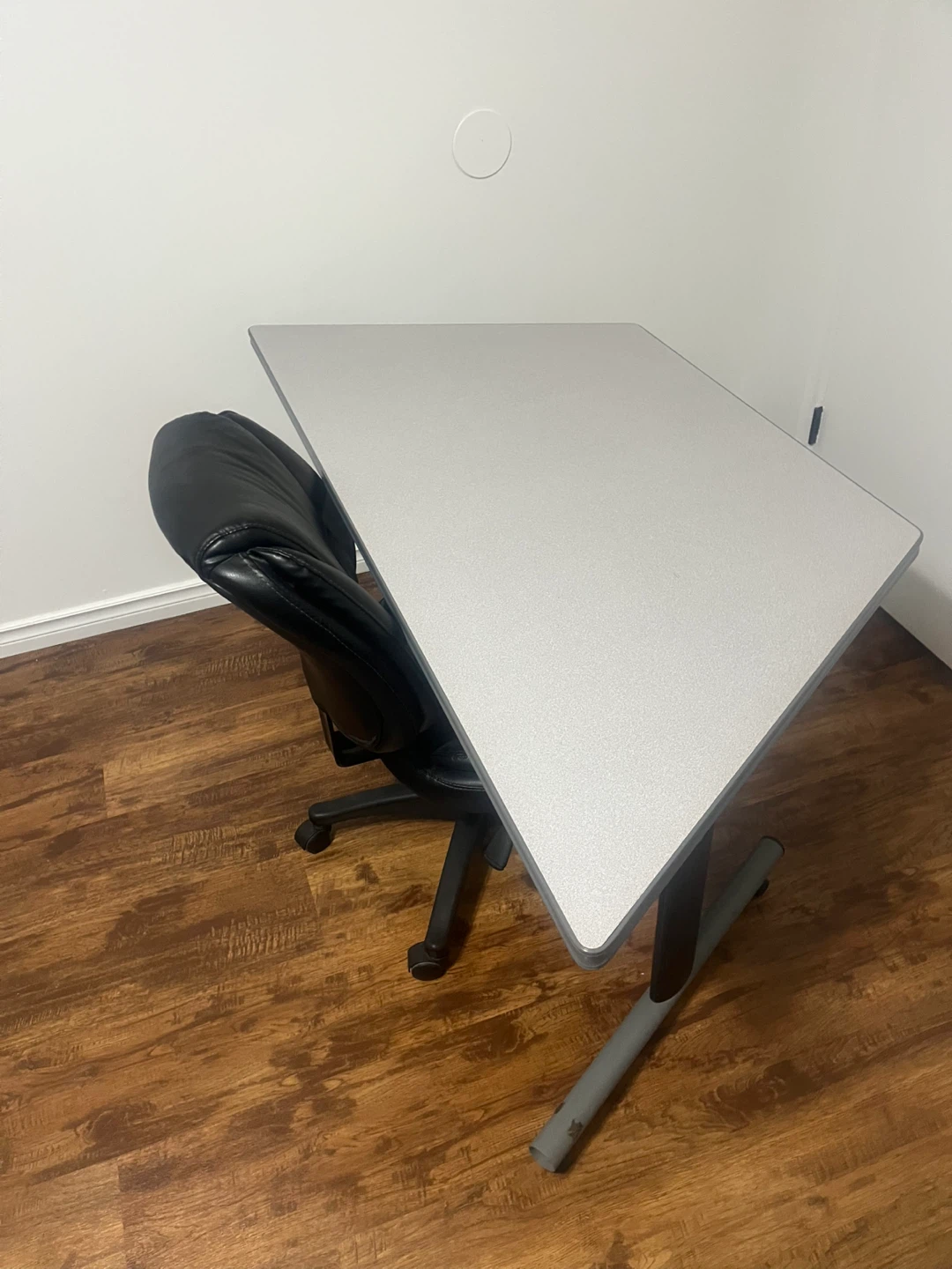 Grey Table with Black Frame - photo 2