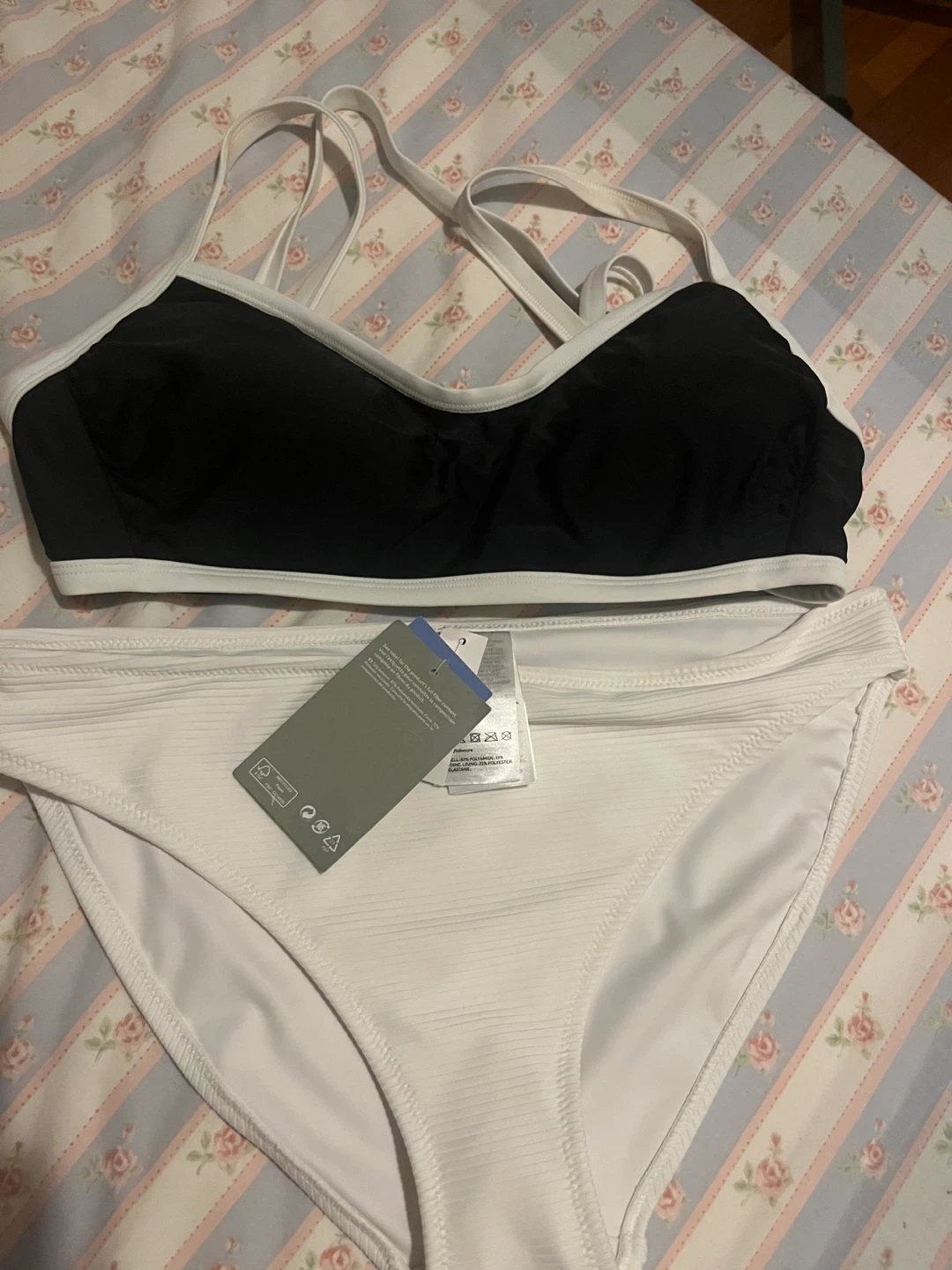 H&M Black and White Bikini Set - photo 2