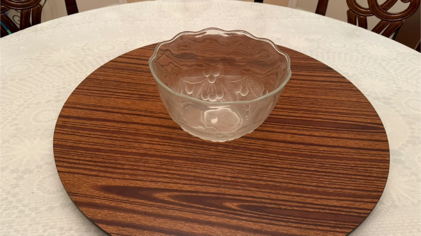 Mikasa Crystal Fruit Bowl - photo 2