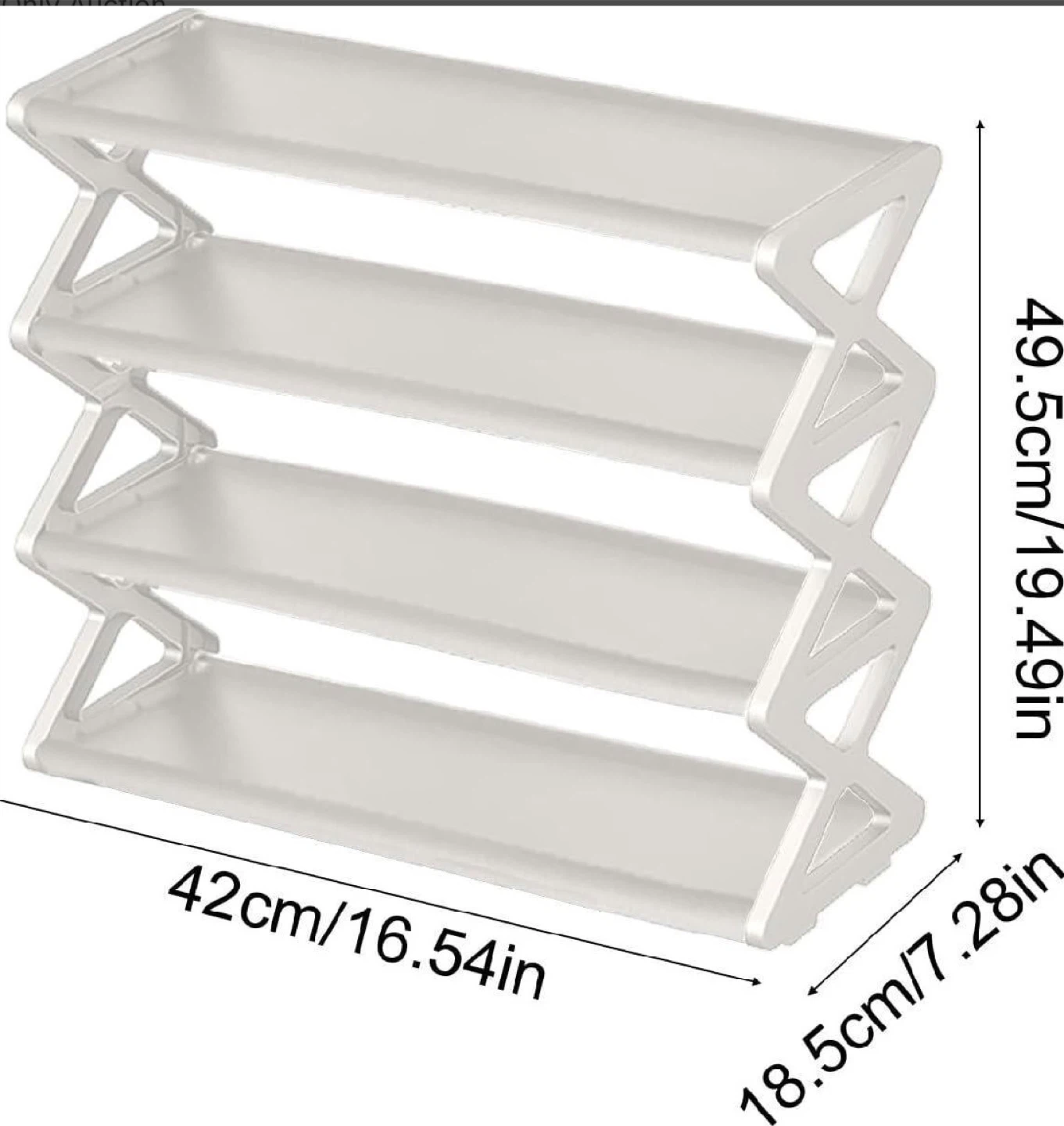 4-Tier Shoe Rack Organizer - photo 3