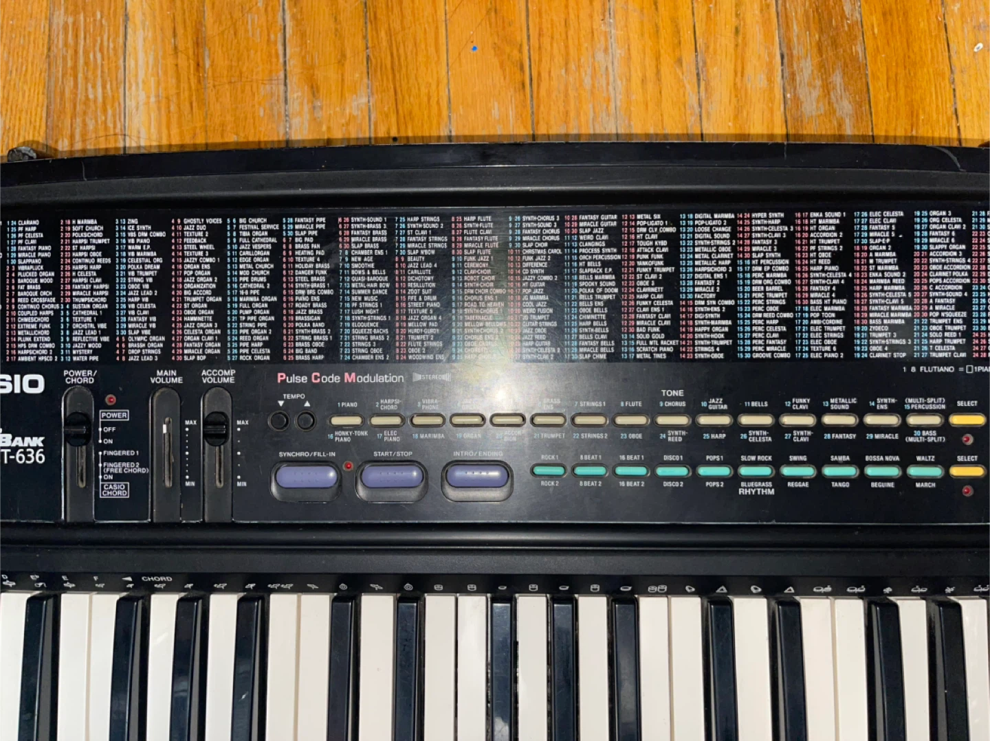 Casio Tone Bank CT-636 Keyboard - photo 2