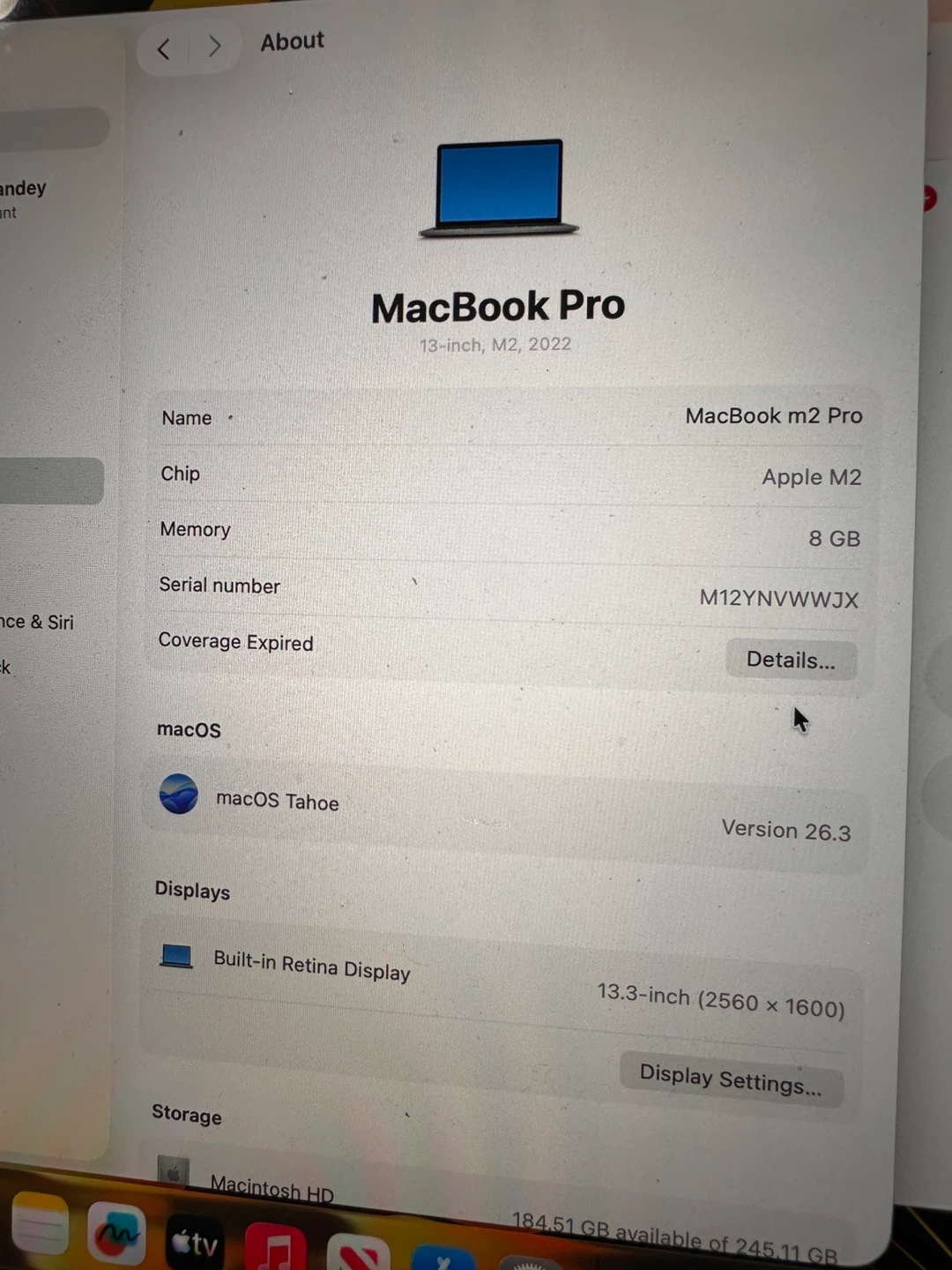 Apple MacBook Pro 13-inch M2 2022 - photo 3